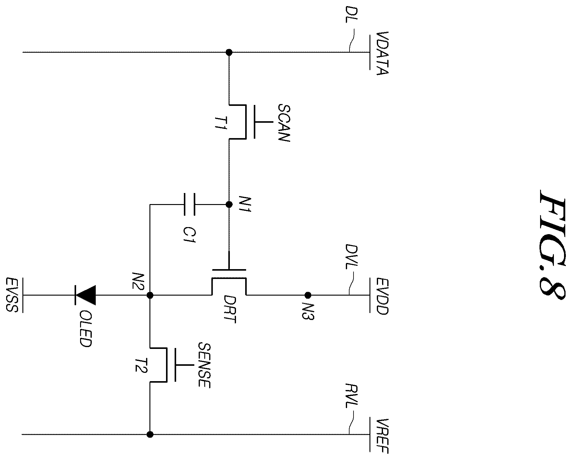 Patent US12333102 Figure 8 – Display device