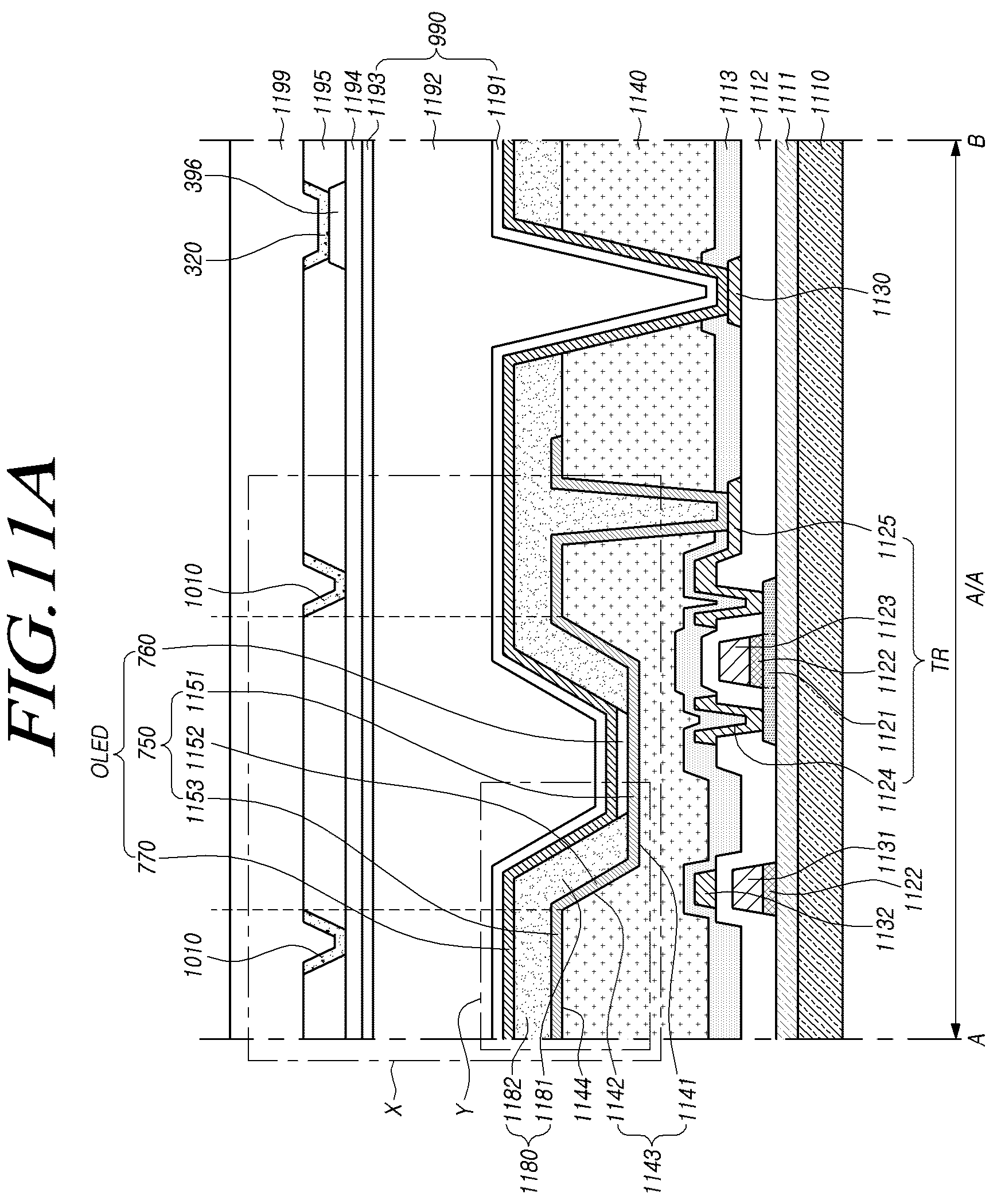 Patent US12333102 Figure 11 – Display device