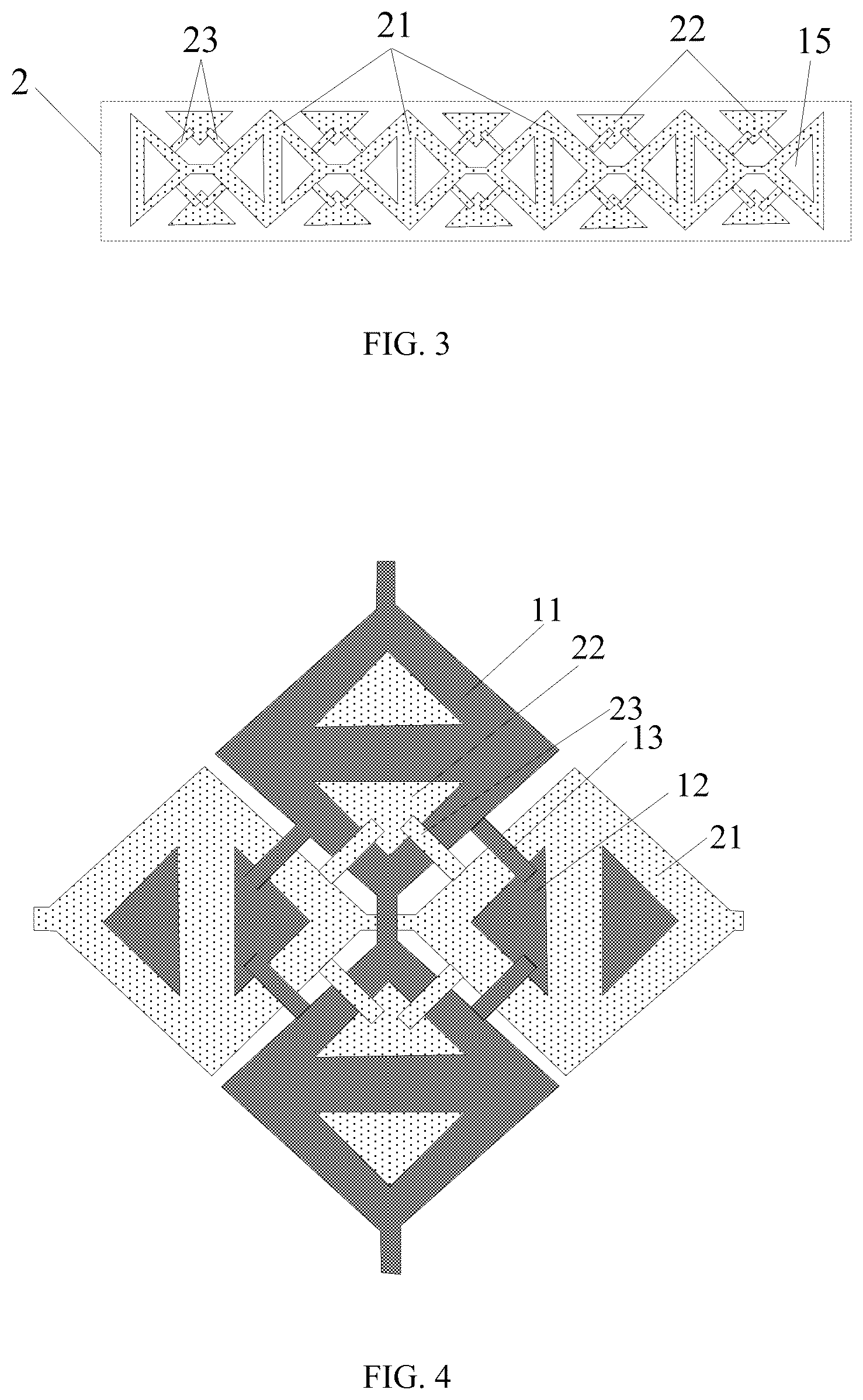 Patent US12333104 Figure 3 – Touch module, touch display panel and display device