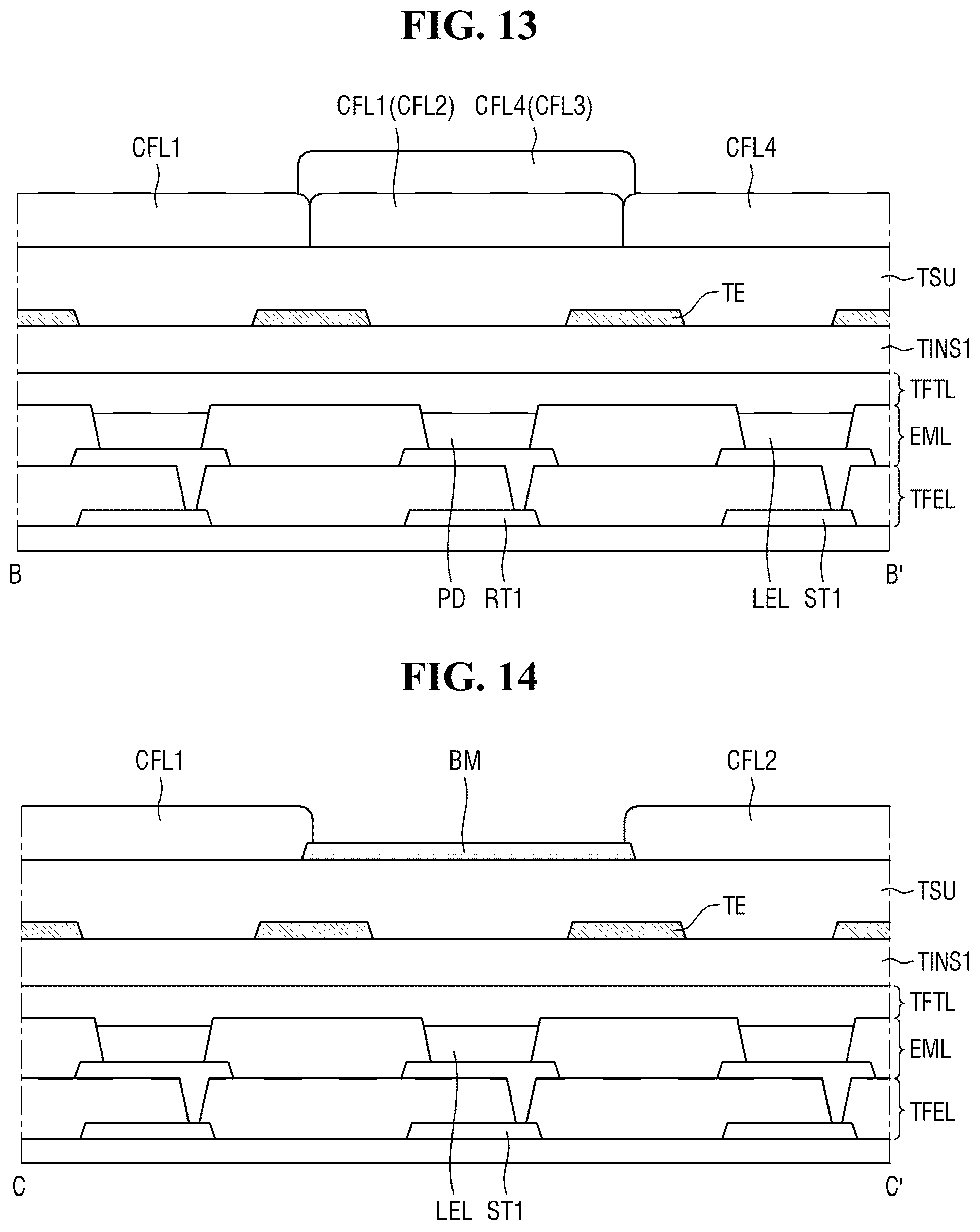 Patent US12333105 Figure 12 – Display device having touch sensing