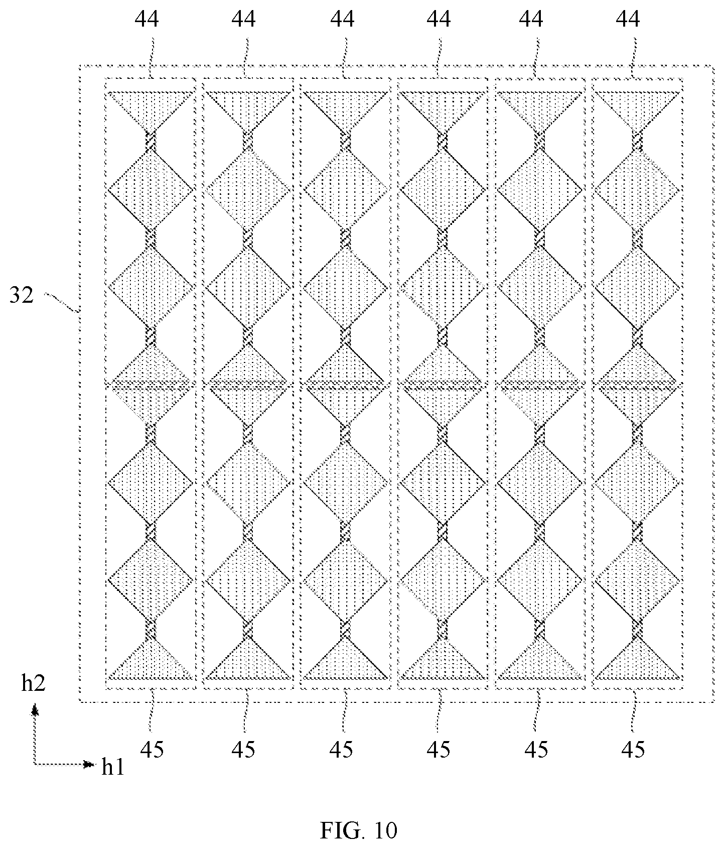 Patent US12333107 Figure 8 – Display panel and display apparatus