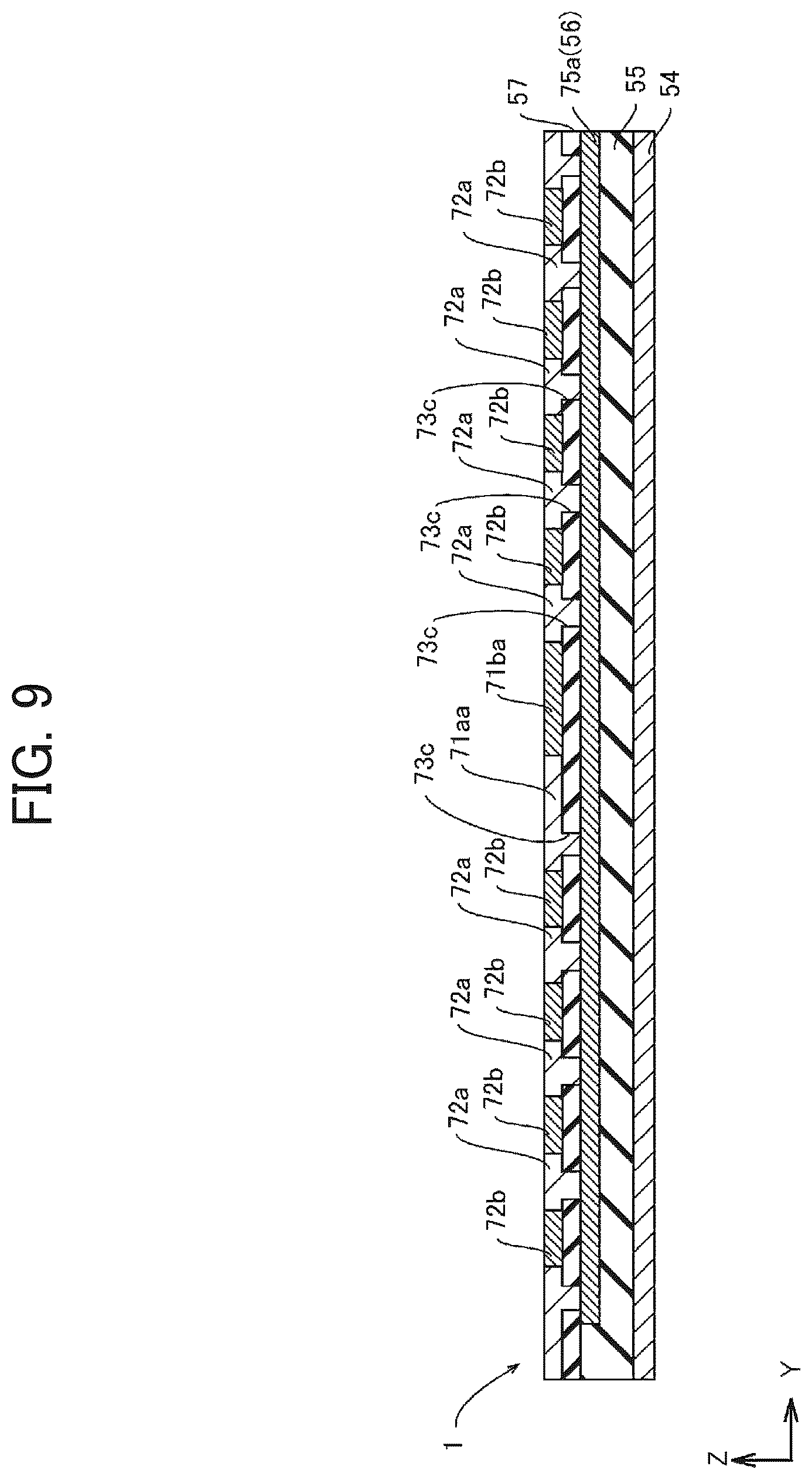 Patent US12333108 Figure 6 – Touch panel and touch-panel-equipped display device