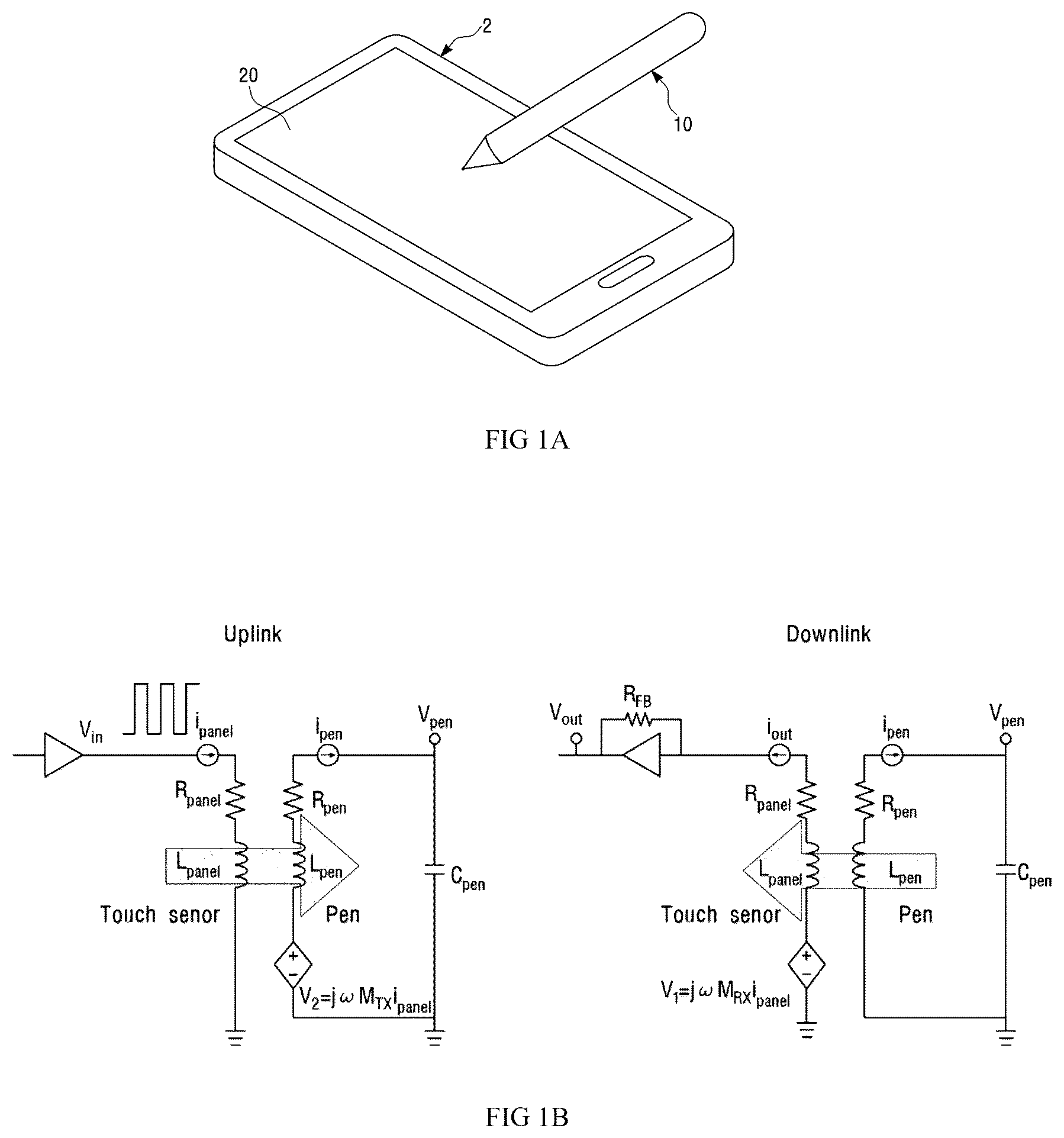 Patent US12333109 Figure 1 – Pen and touch input system and controller