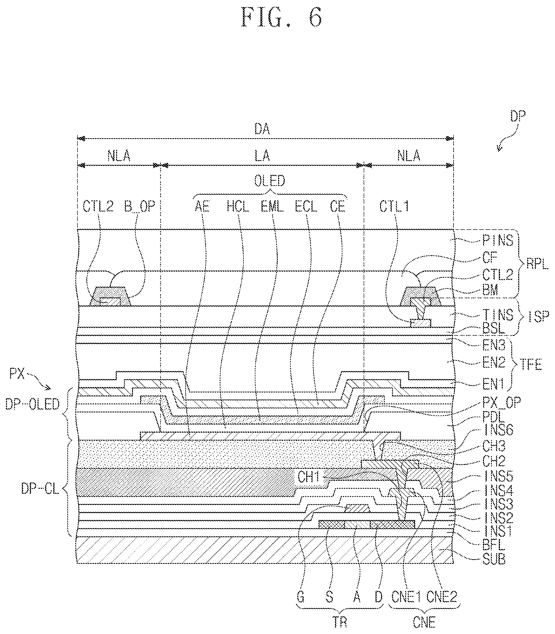 Patent US12333110 Figure 5 – Touch sensing part and driving method thereof