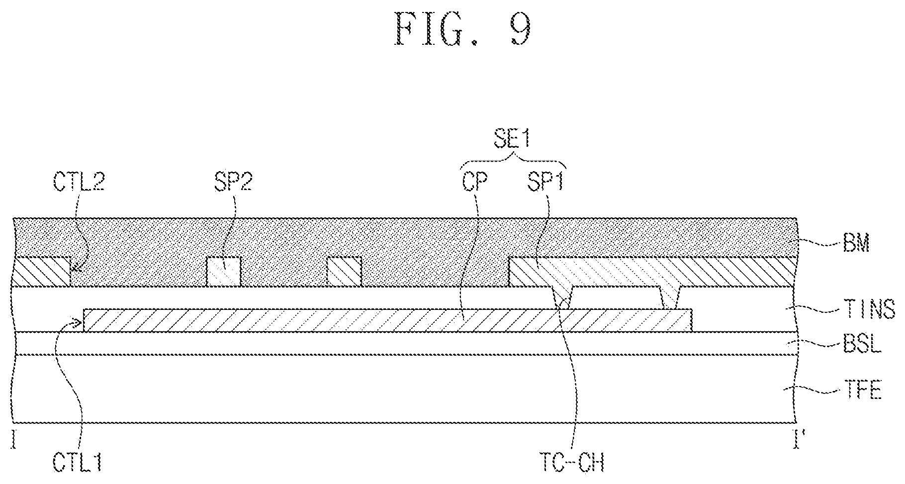 Patent US12333110 Figure 8 – Touch sensing part and driving method thereof