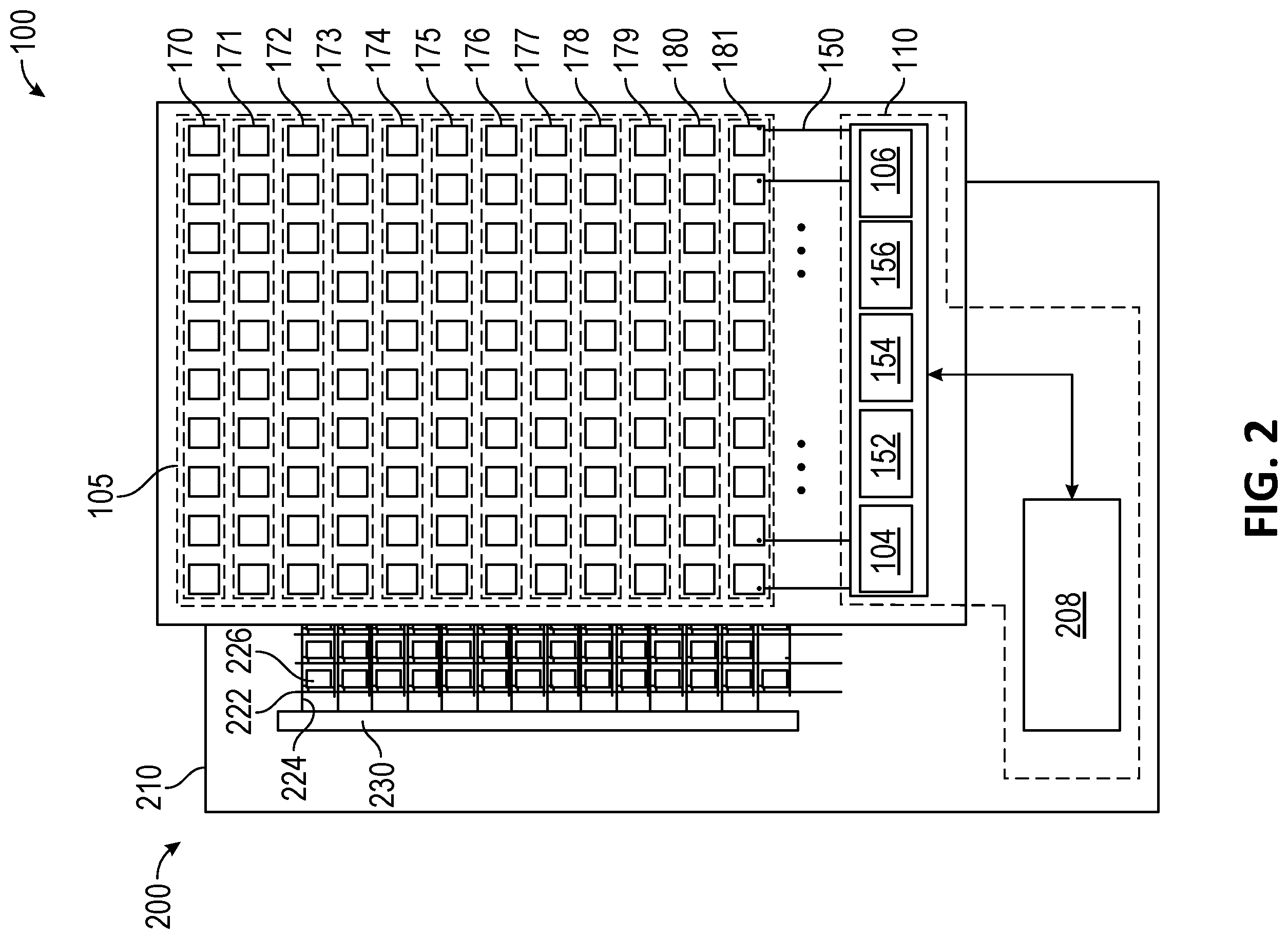 Patent US12333112 Figure 2 – System and method for parallel touch sensing