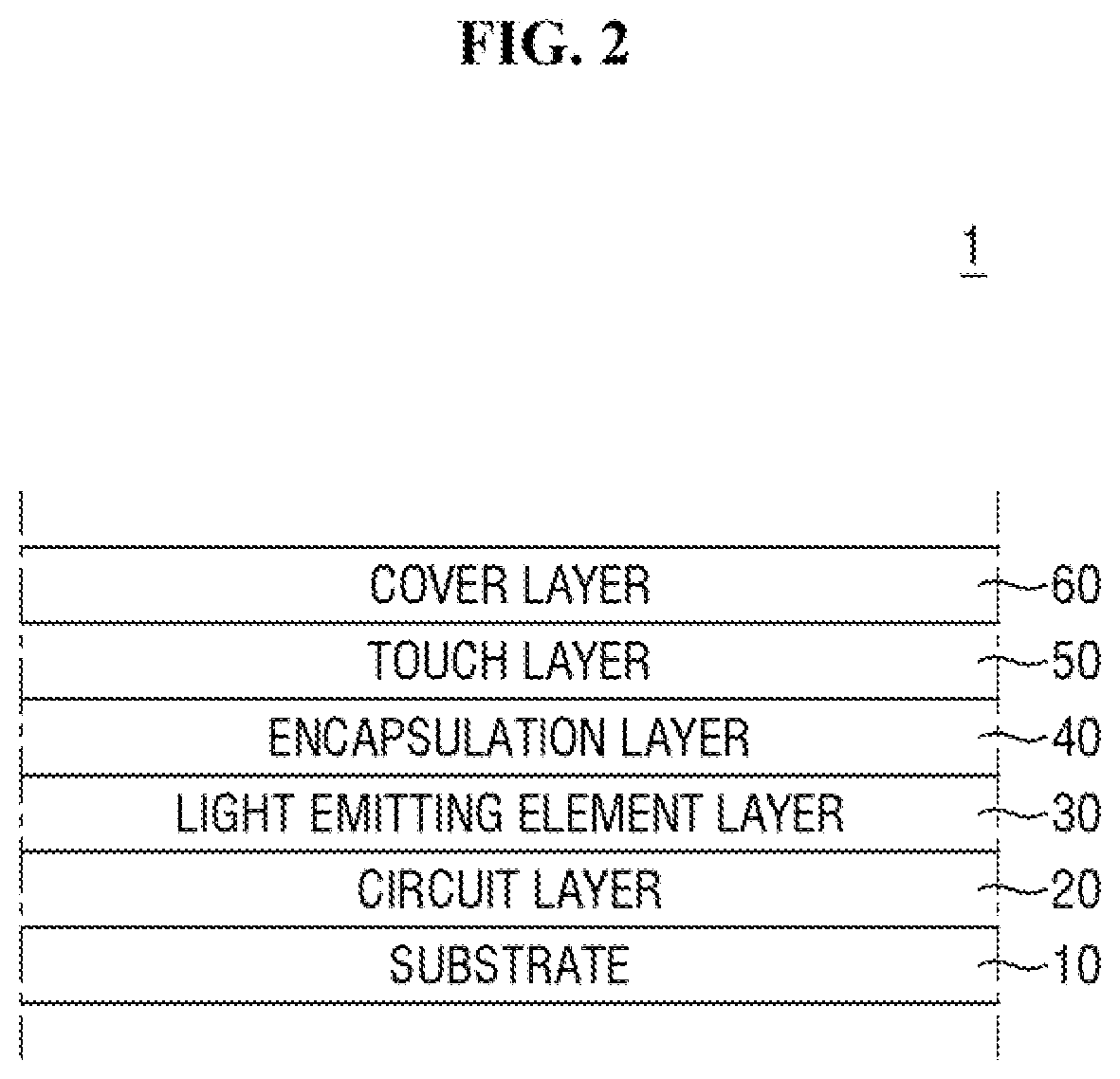 Patent US12333113 Figure 2 – Touch sensing unit and display device including the same