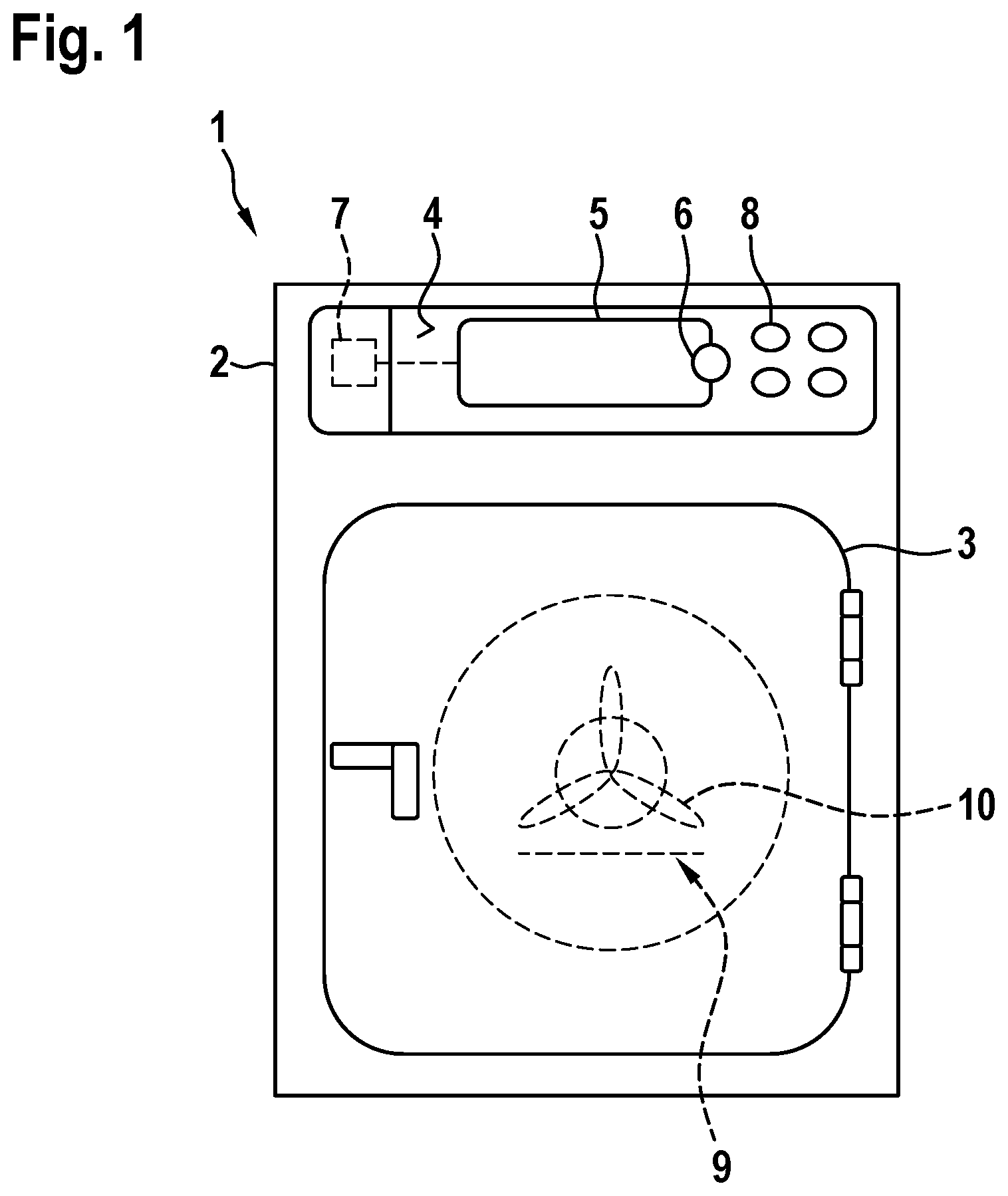 Patent US12333114 Figure 1 – Kitchen and/or catering device