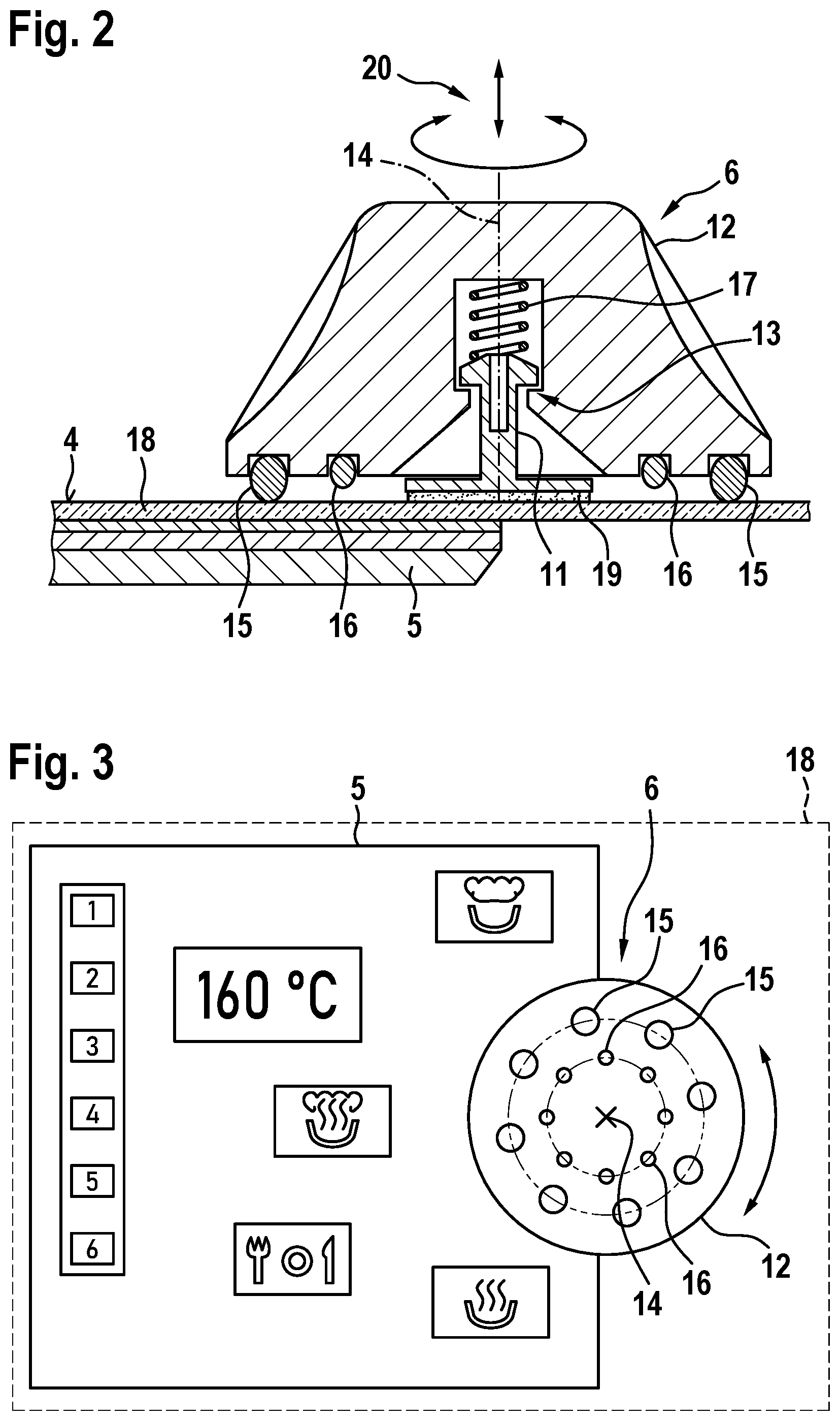 Patent US12333114 Figure 2 – Kitchen and/or catering device