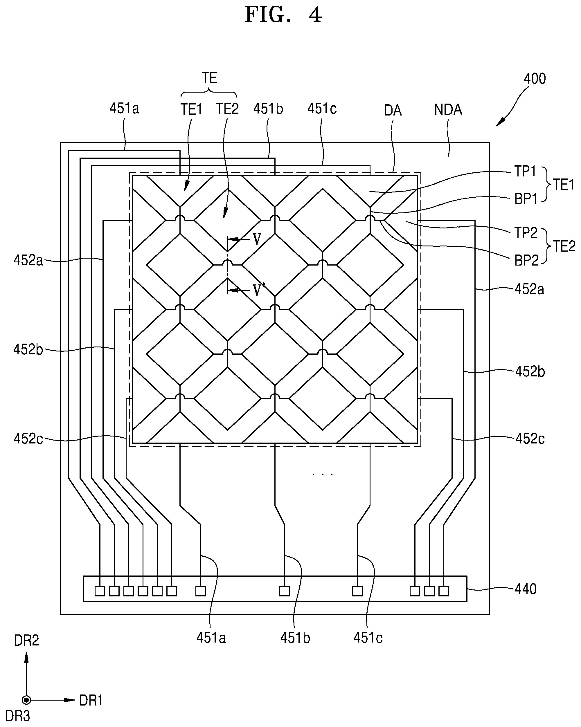 Patent US12333116 Figure 5 – Display apparatus and method of manufacturing the same