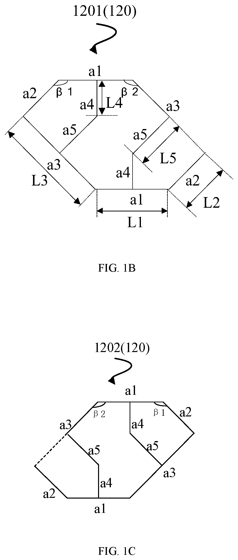 Patent US12333117 Figure 2 – Touch structure, display panel and touch display device