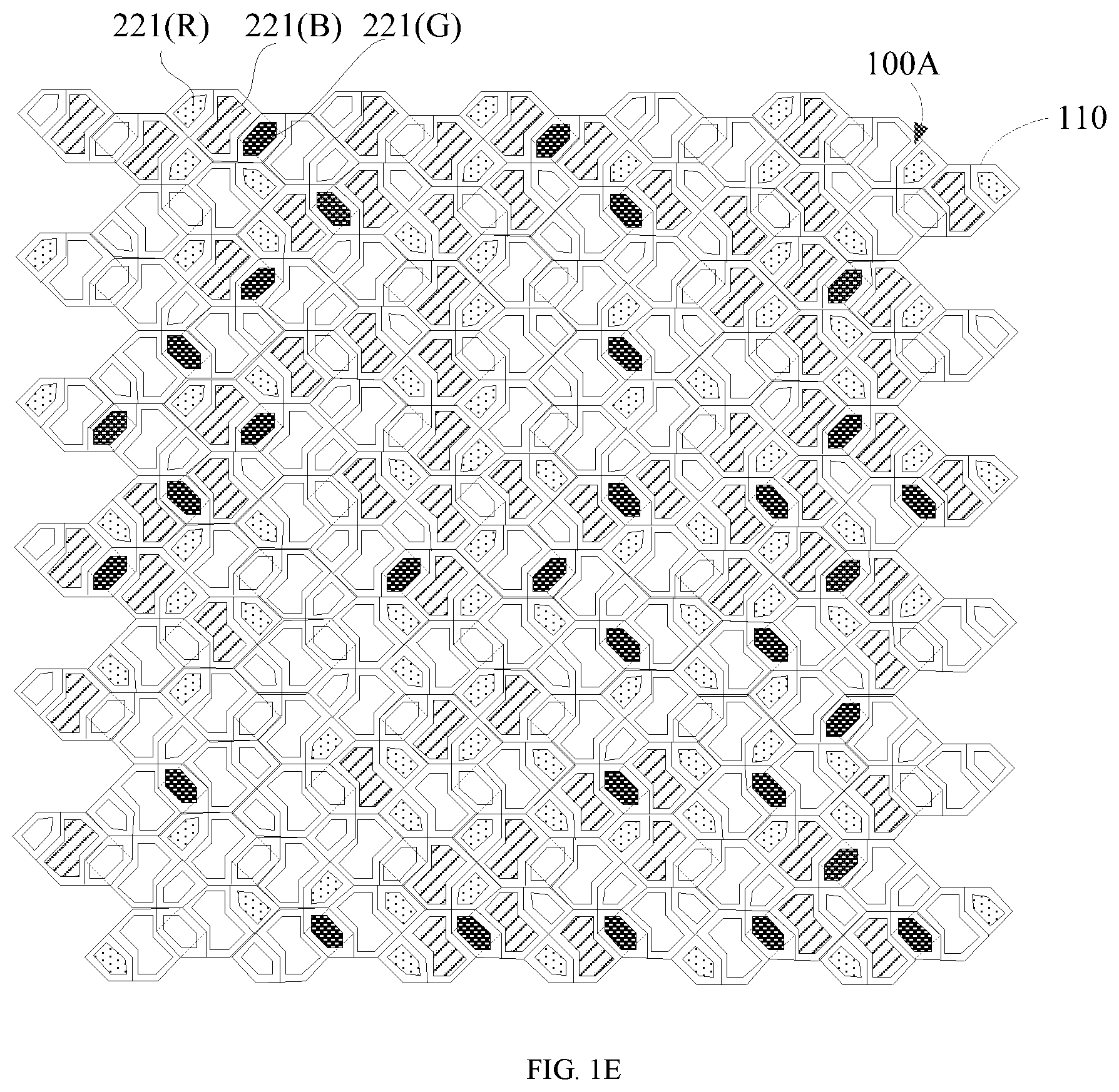 Patent US12333117 Figure 4 – Touch structure, display panel and touch display device