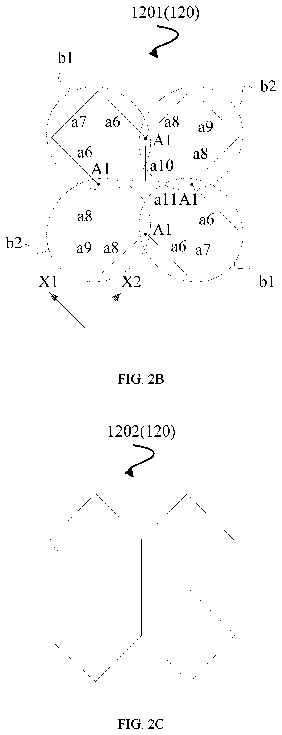 Patent US12333117 Figure 8 – Touch structure, display panel and touch display device