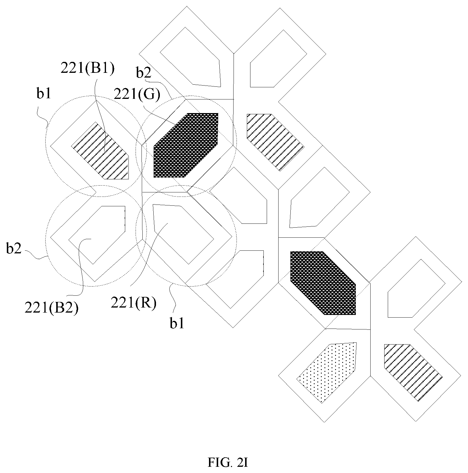 Patent US12333117 Figure 14 – Touch structure, display panel and touch display device