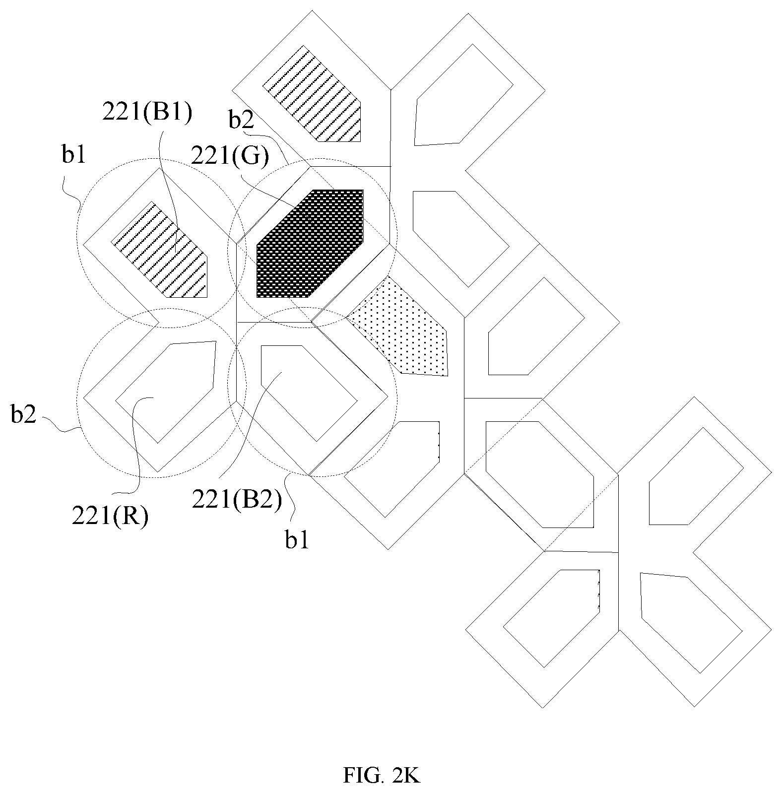 Patent US12333117 Figure 16 – Touch structure, display panel and touch display device
