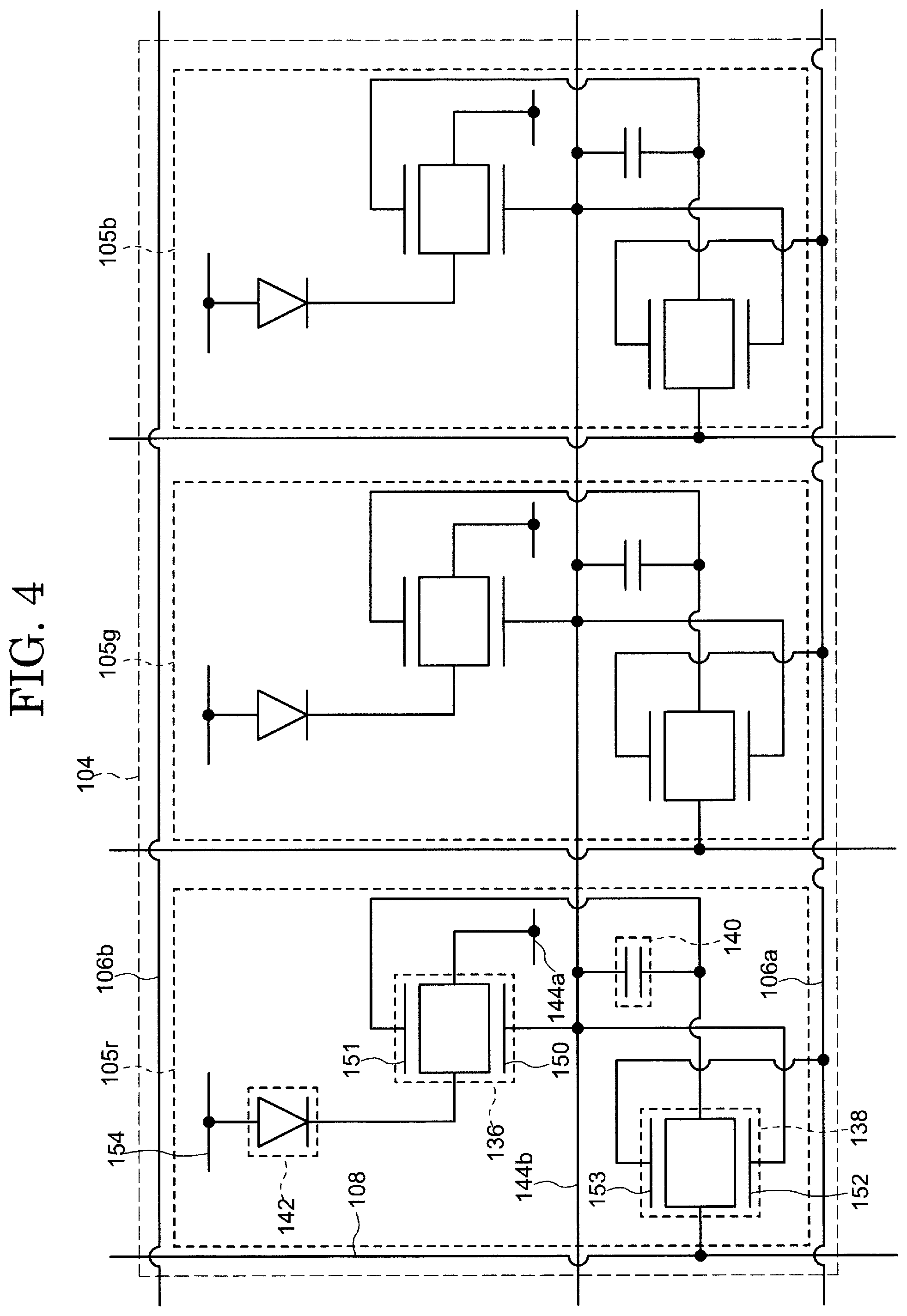 Patent US12333118 Figure 5 – Display device with touch and fingerprint sensor