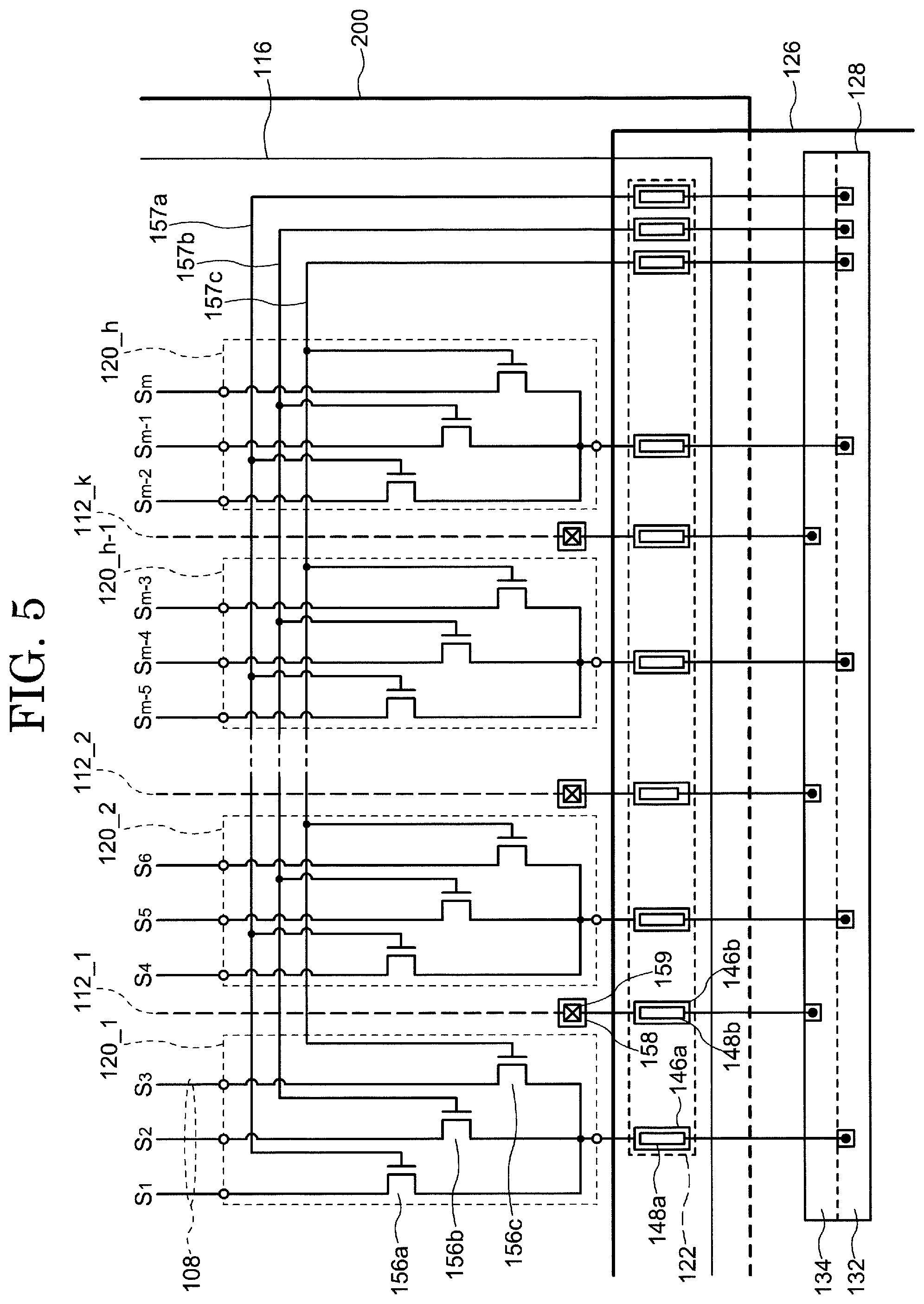 Patent US12333118 Figure 6 – Display device with touch and fingerprint sensor