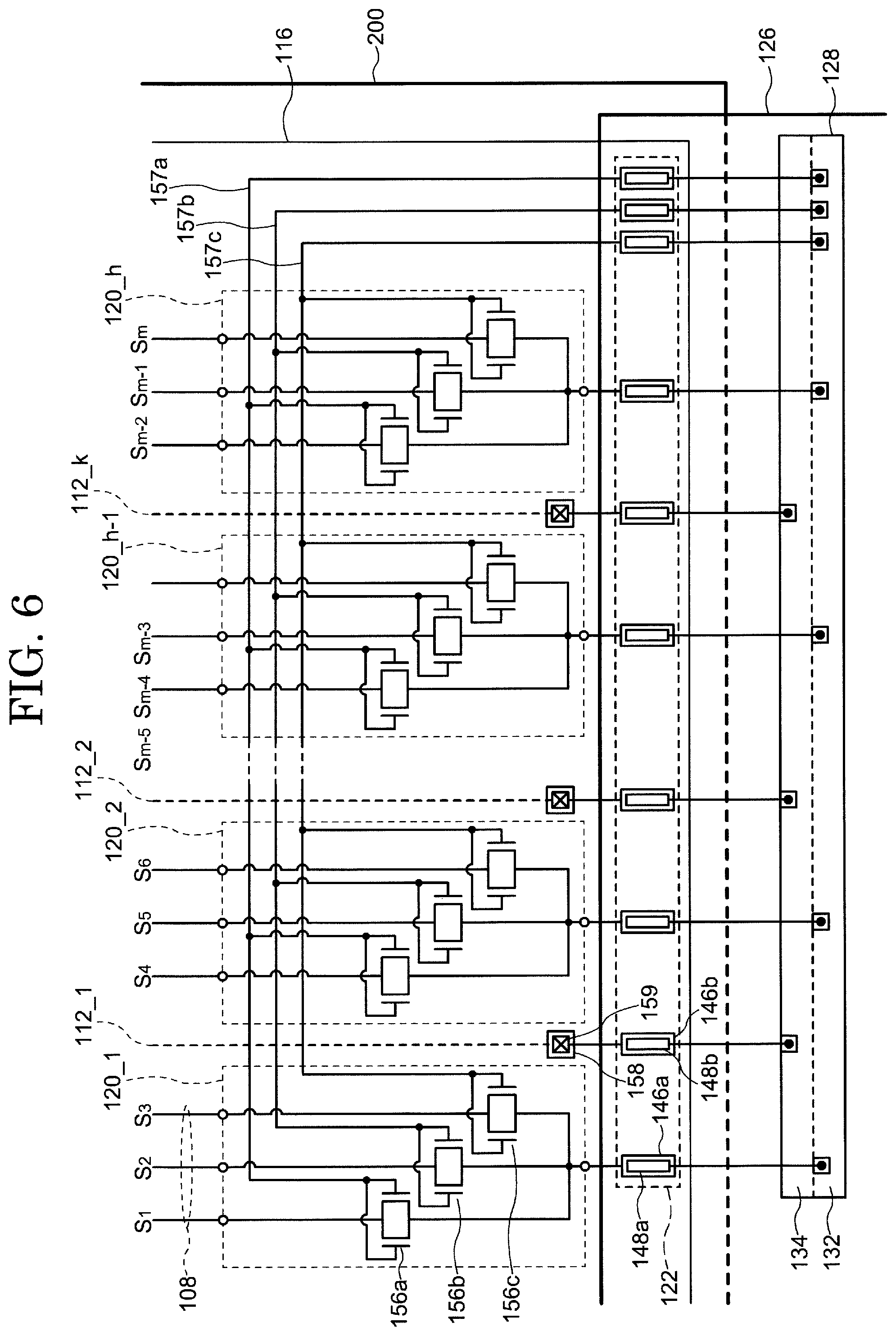 Patent US12333118 Figure 7 – Display device with touch and fingerprint sensor