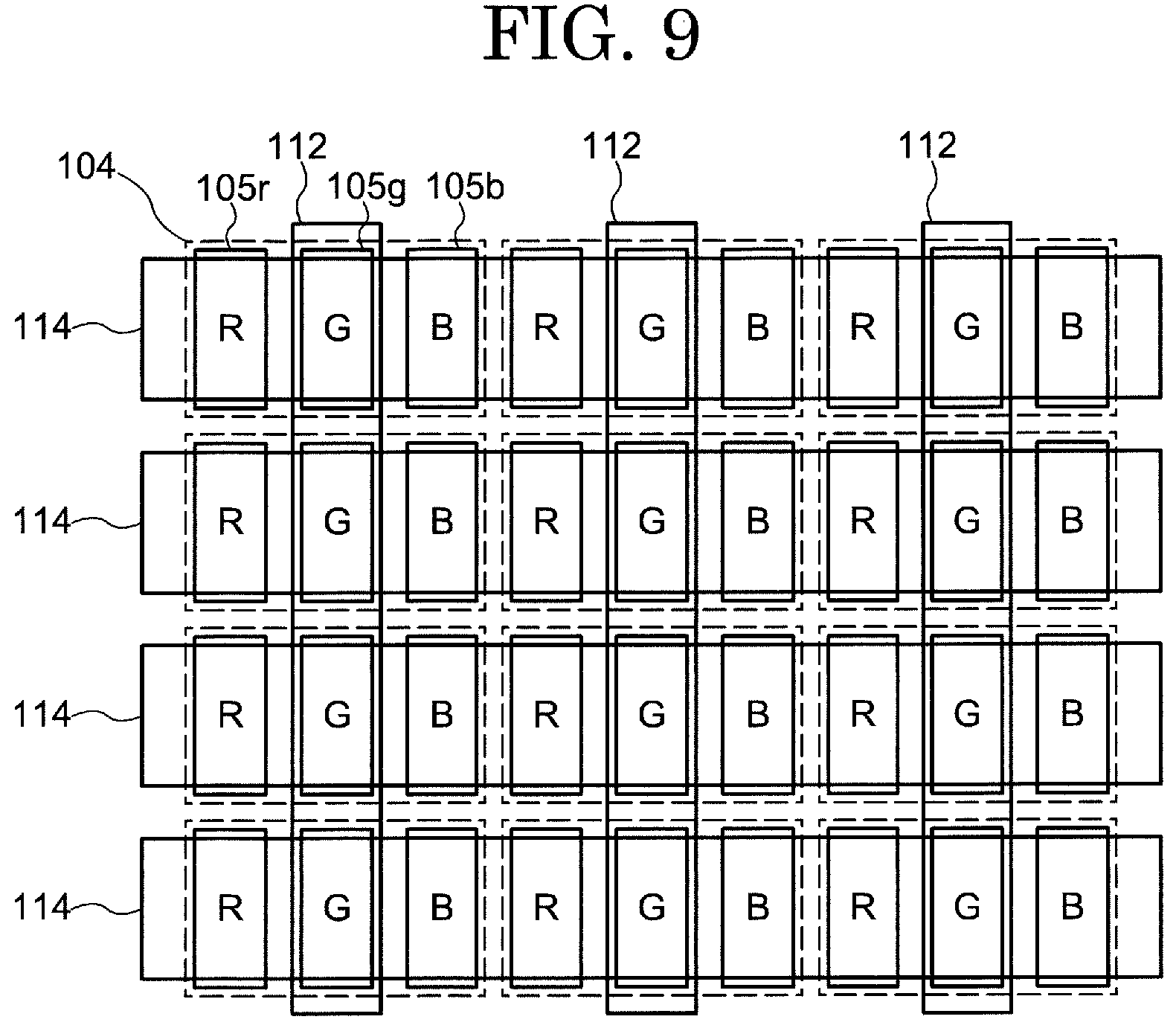 Patent US12333118 Figure 10 – Display device with touch and fingerprint sensor