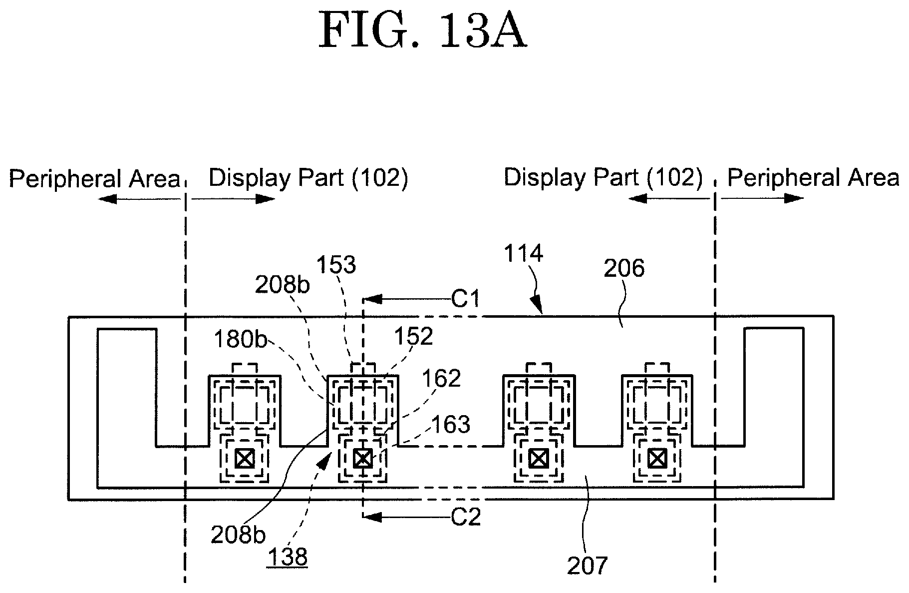 Patent US12333118 Figure 16 – Display device with touch and fingerprint sensor