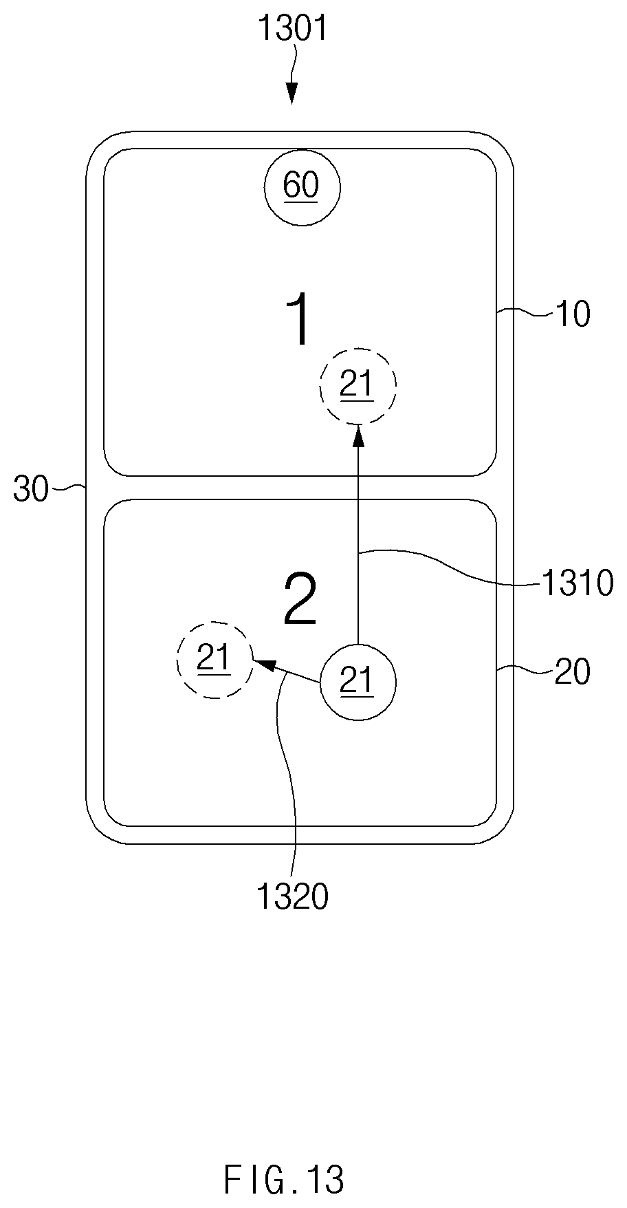 Patent US12333121 Figure 13 – Method for capturing images for multi windows and electronic device therefor