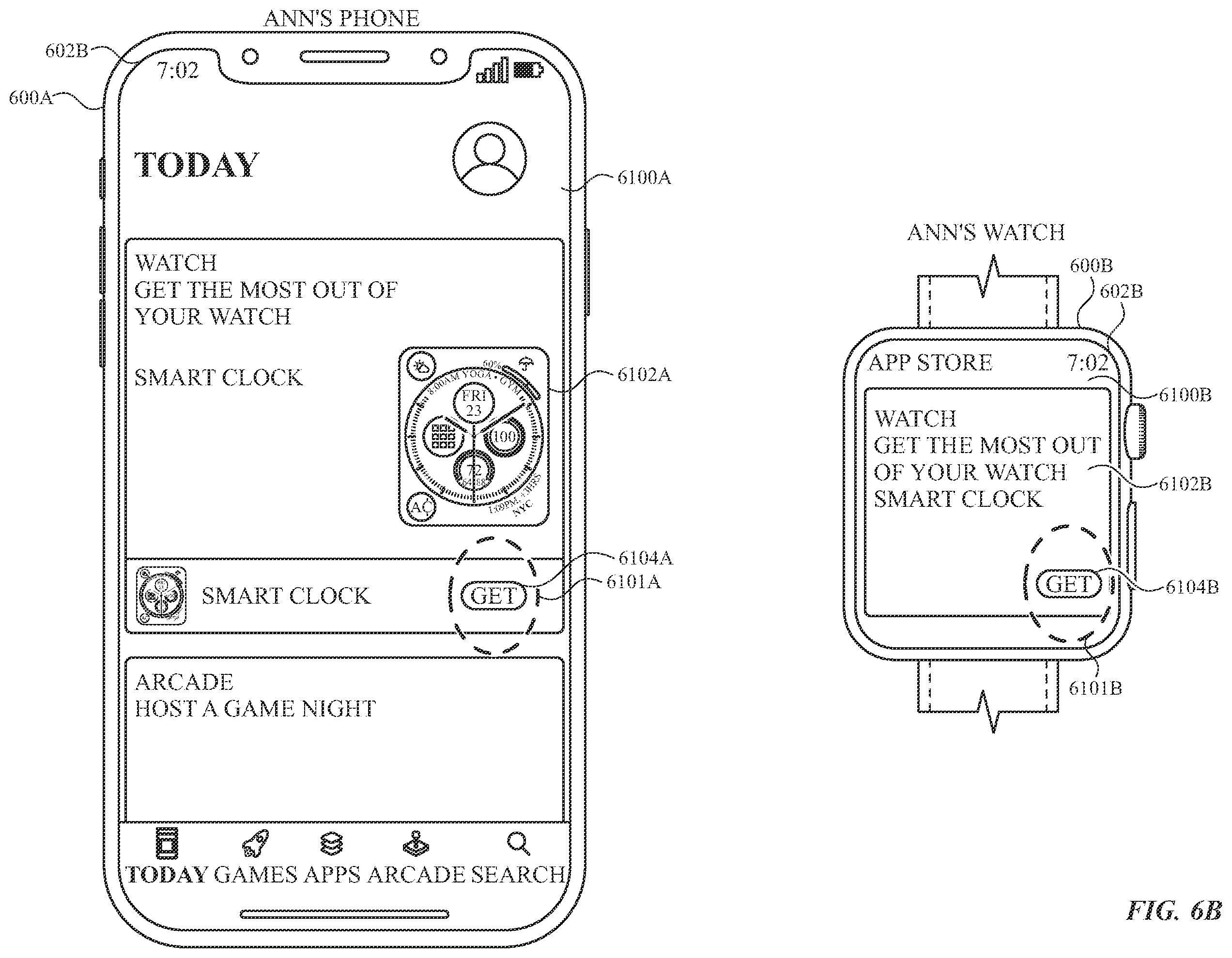 Patent US12333123 Figure 10 – User interfaces for managing user interface sharing