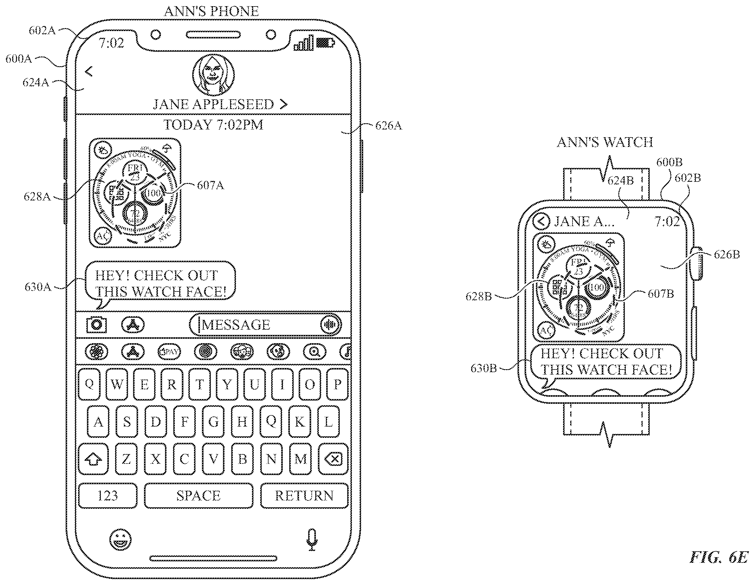 Patent US12333123 Figure 13 – User interfaces for managing user interface sharing