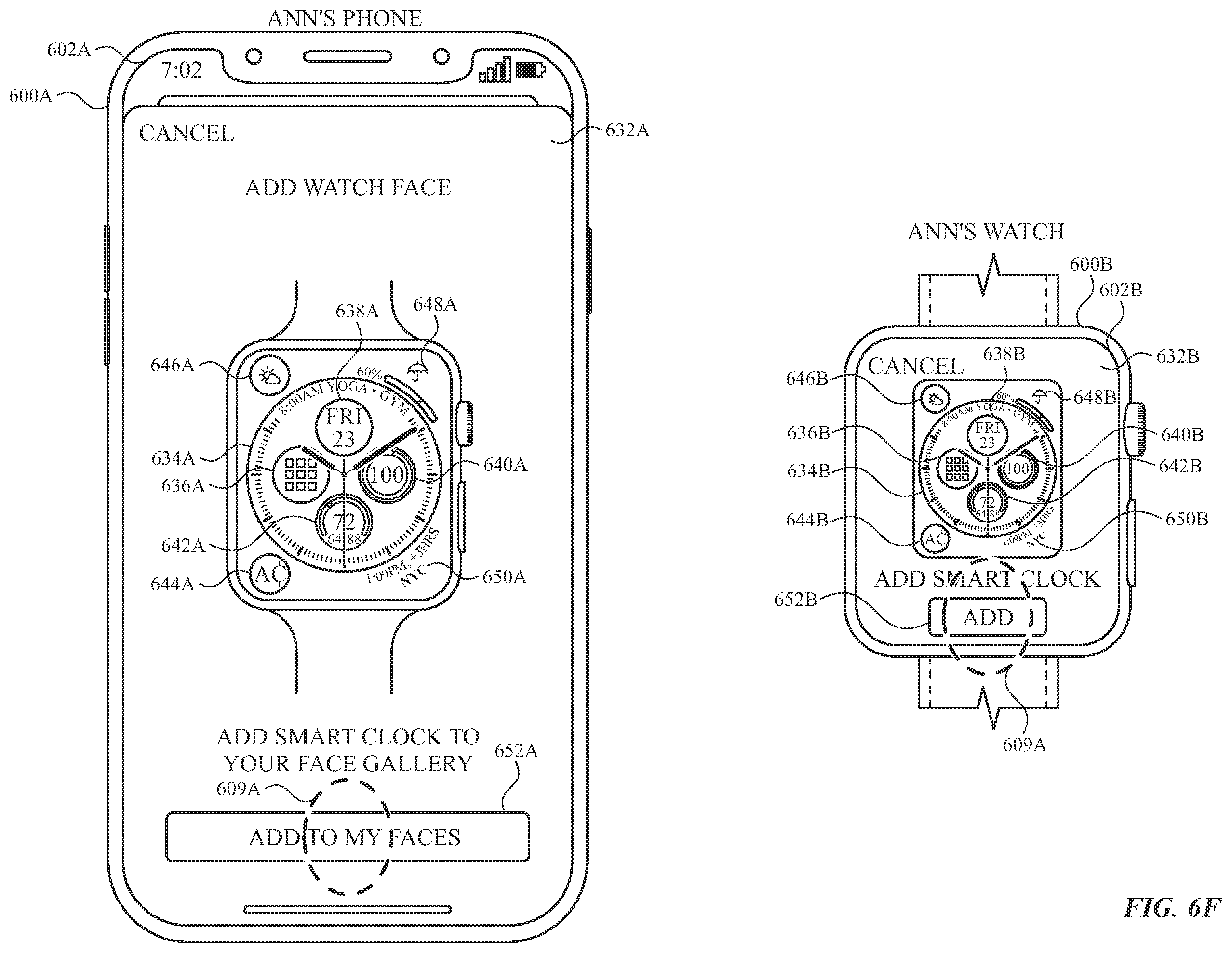 Patent US12333123 Figure 14 – User interfaces for managing user interface sharing