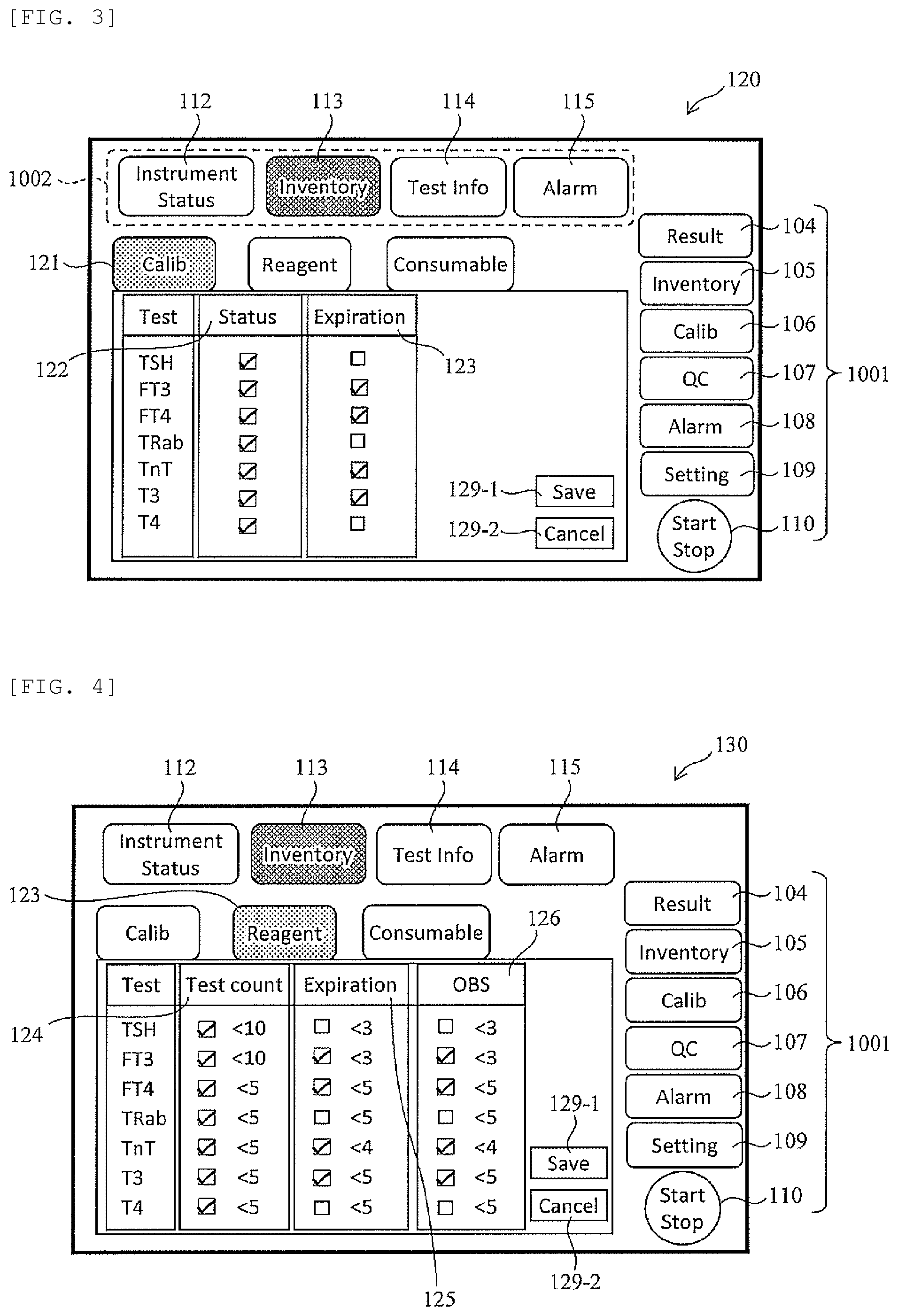 Patent US12333131 Figure 3 – Automated analyzer displaying a GUI including first and second inspection information