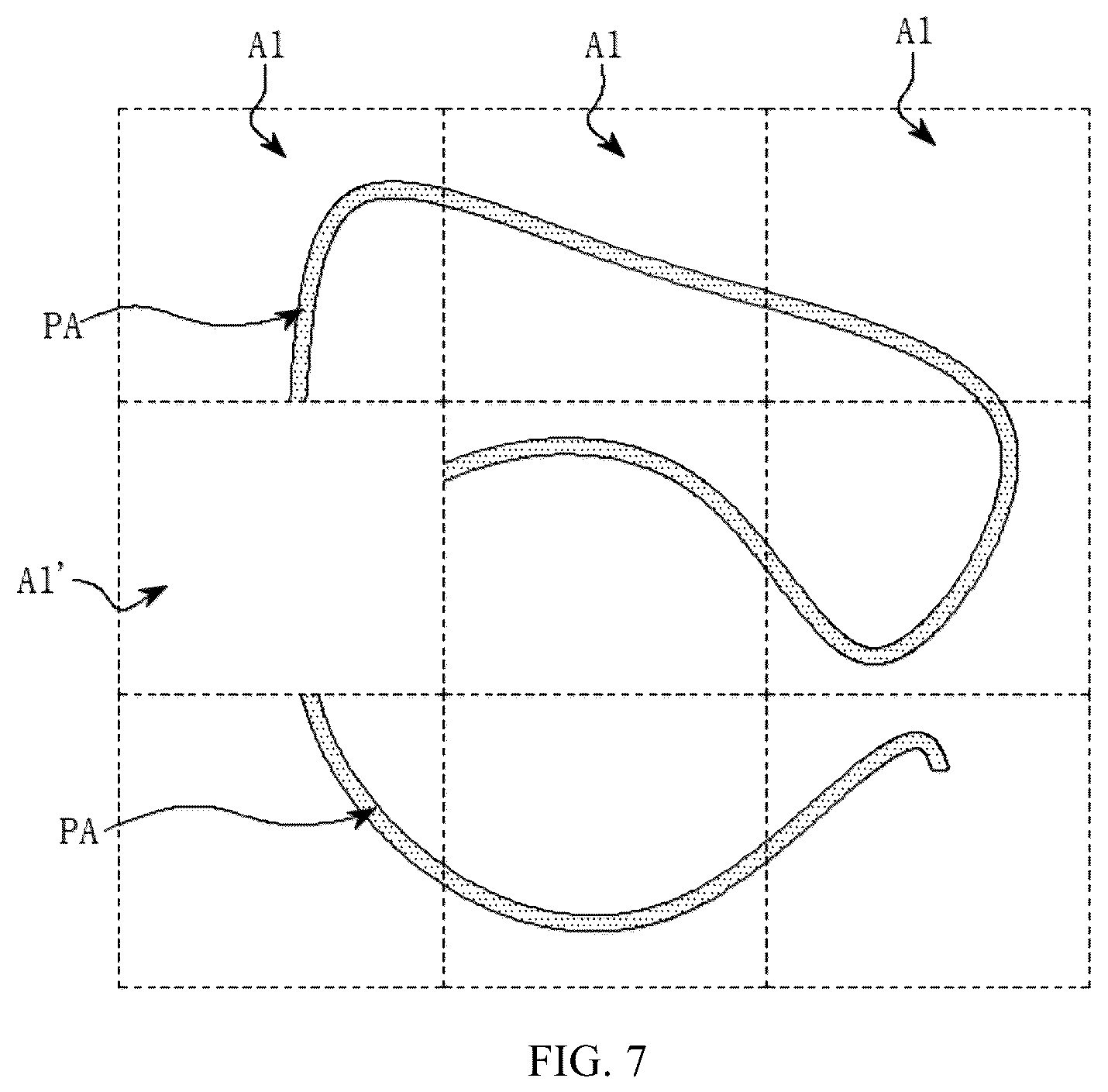 Patent US12333134 Figure 5 – Array substrate with NFC coil, handwriting tablet including the same, and method for driving handwriting tablet
