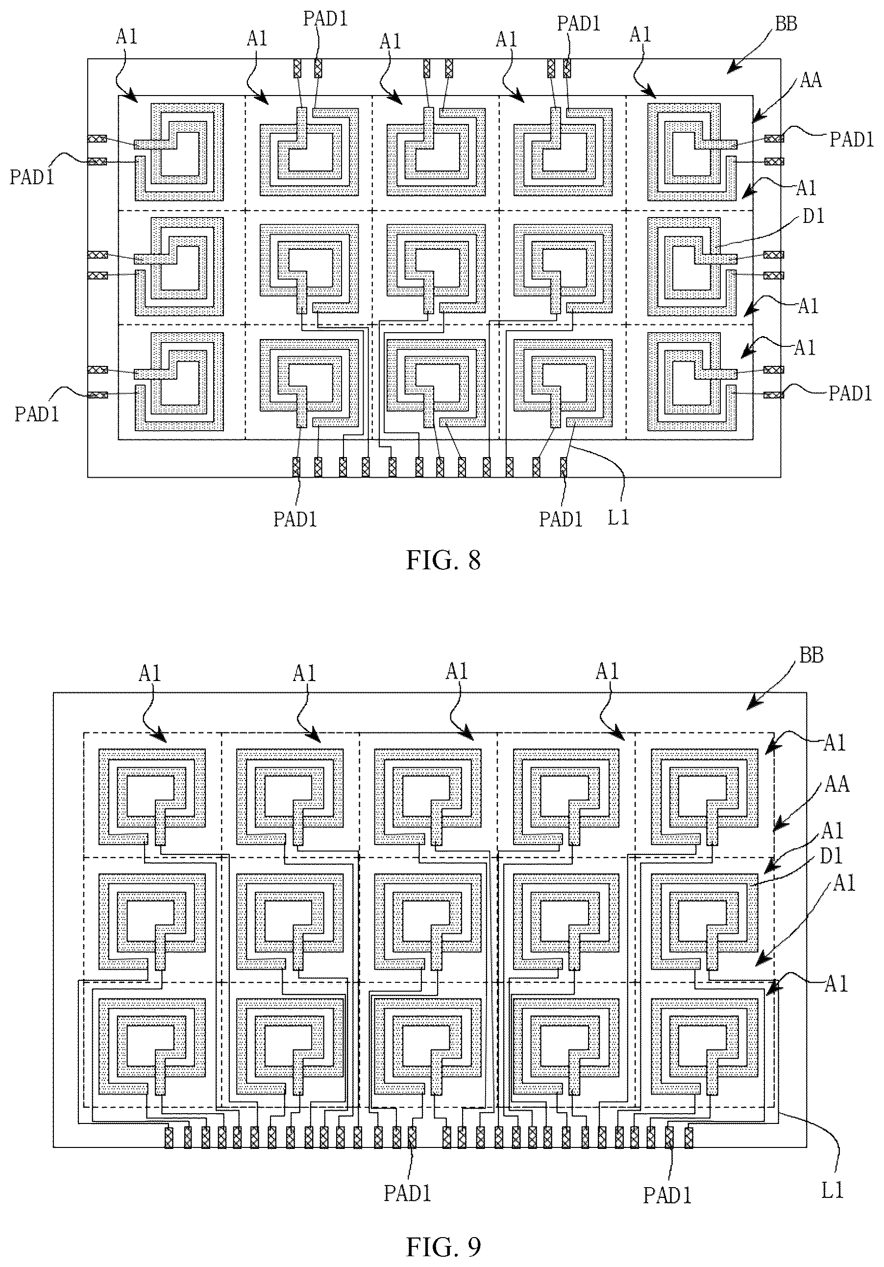 Patent US12333134 Figure 6 – Array substrate with NFC coil, handwriting tablet including the same, and method for driving handwriting tablet