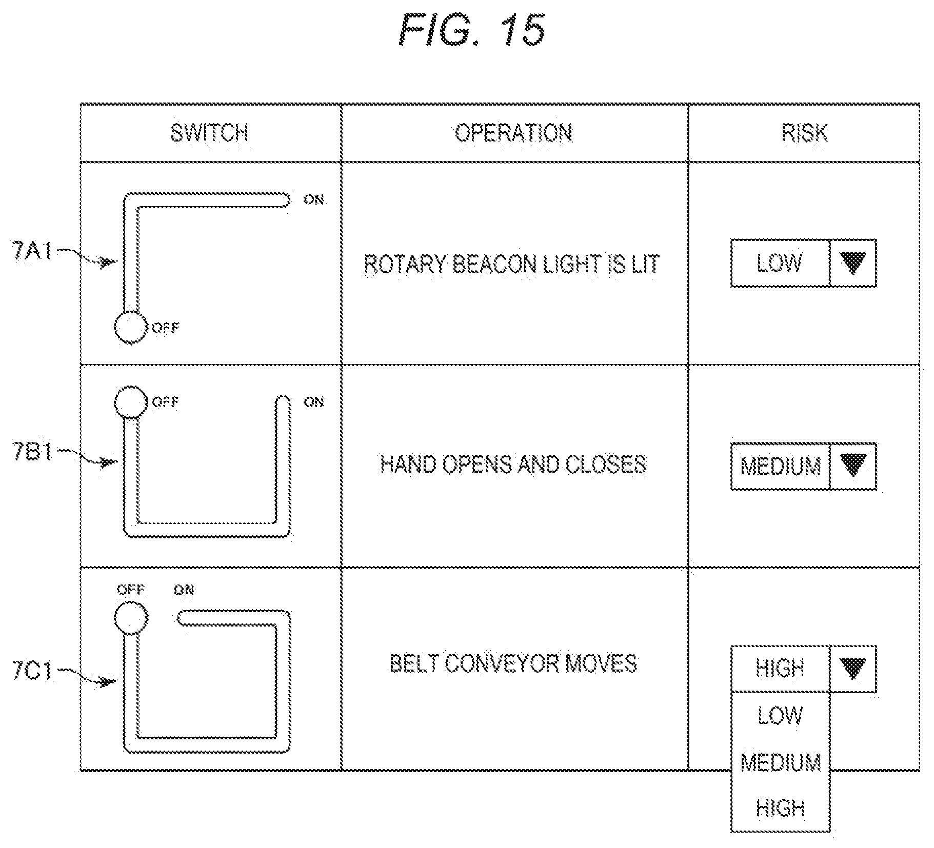 Patent US12333135 Figure 8 – Non-transitory computer-readable medium, choice selection method, and information processing device