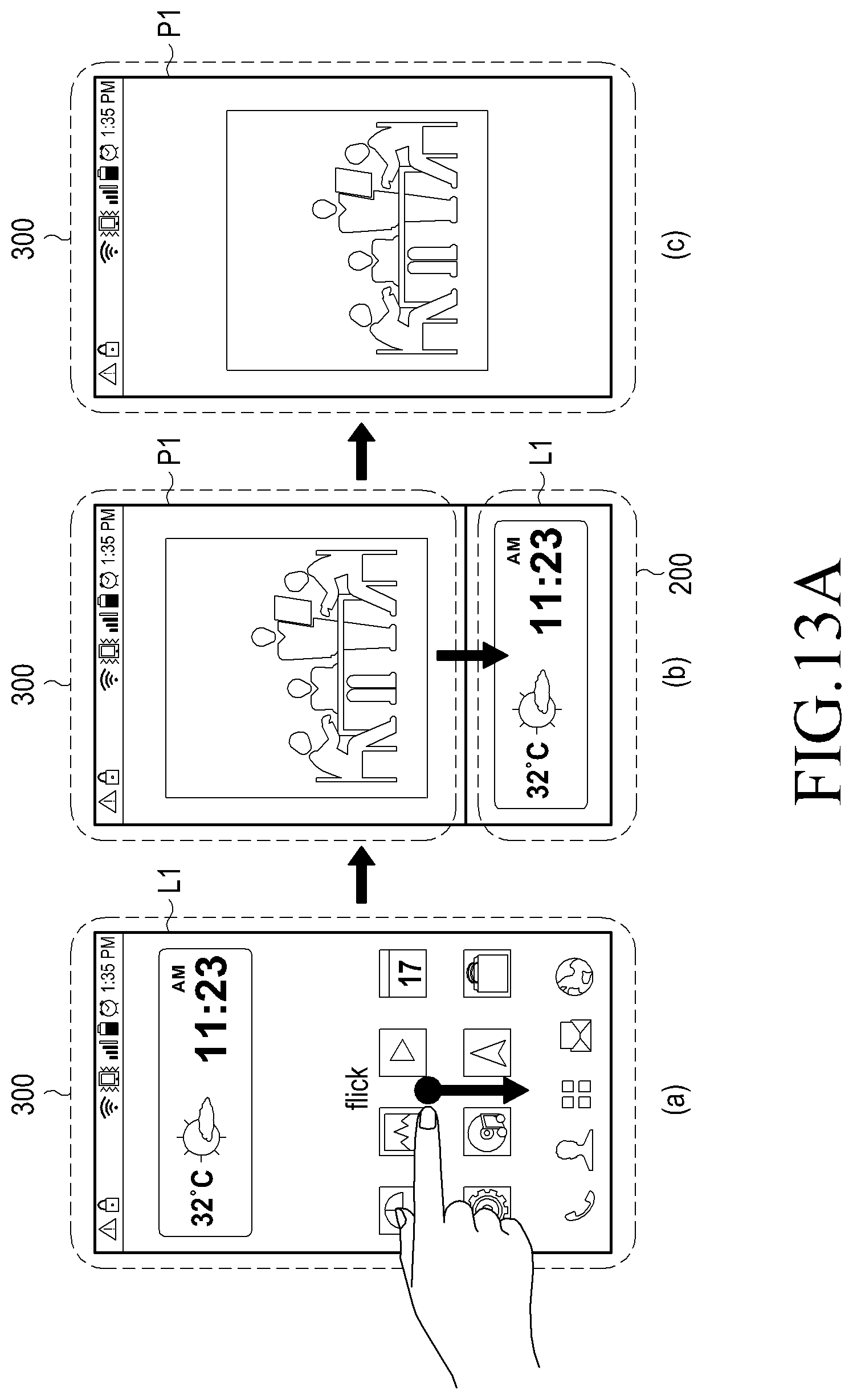Patent US12333137 Figure 18 – Configuration of application execution spaces and sub-spaces for sharing data on a mobile touch screen device