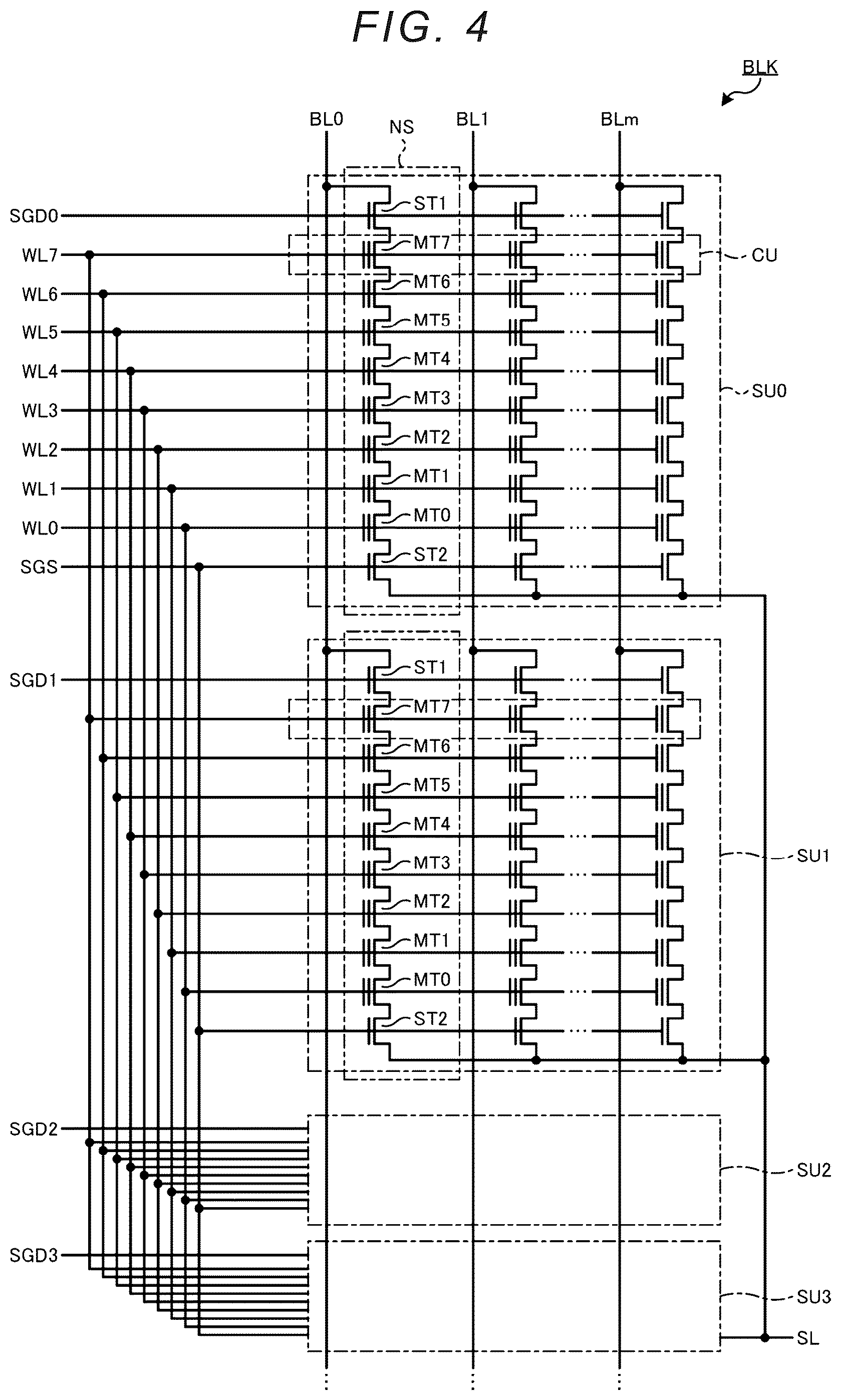 Patent US12333141 Figure 4 – Memory system and method of controlling non-volatile memory