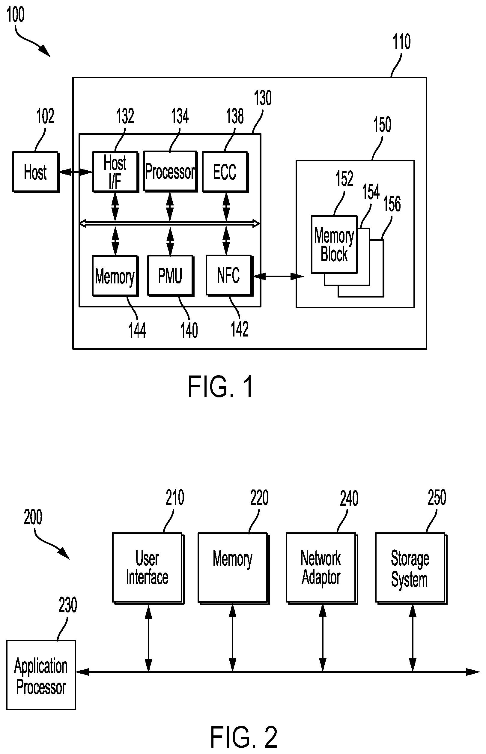 Patent US12333146 Figure 1 – Packed commands for communicating with flash memory system