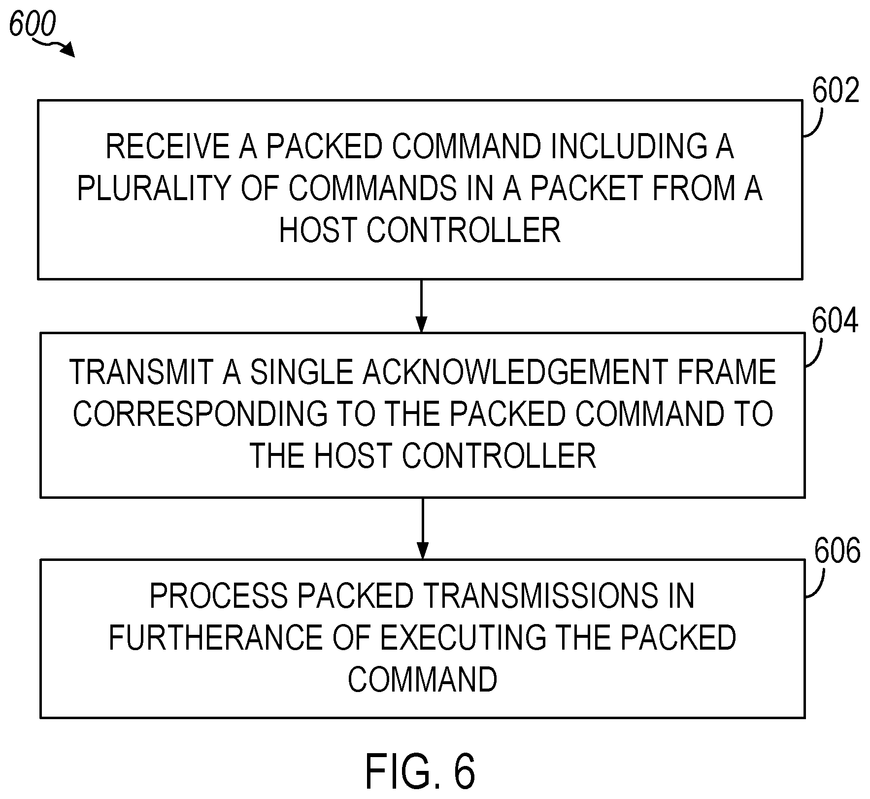 Patent US12333146 Figure 8 – Packed commands for communicating with flash memory system