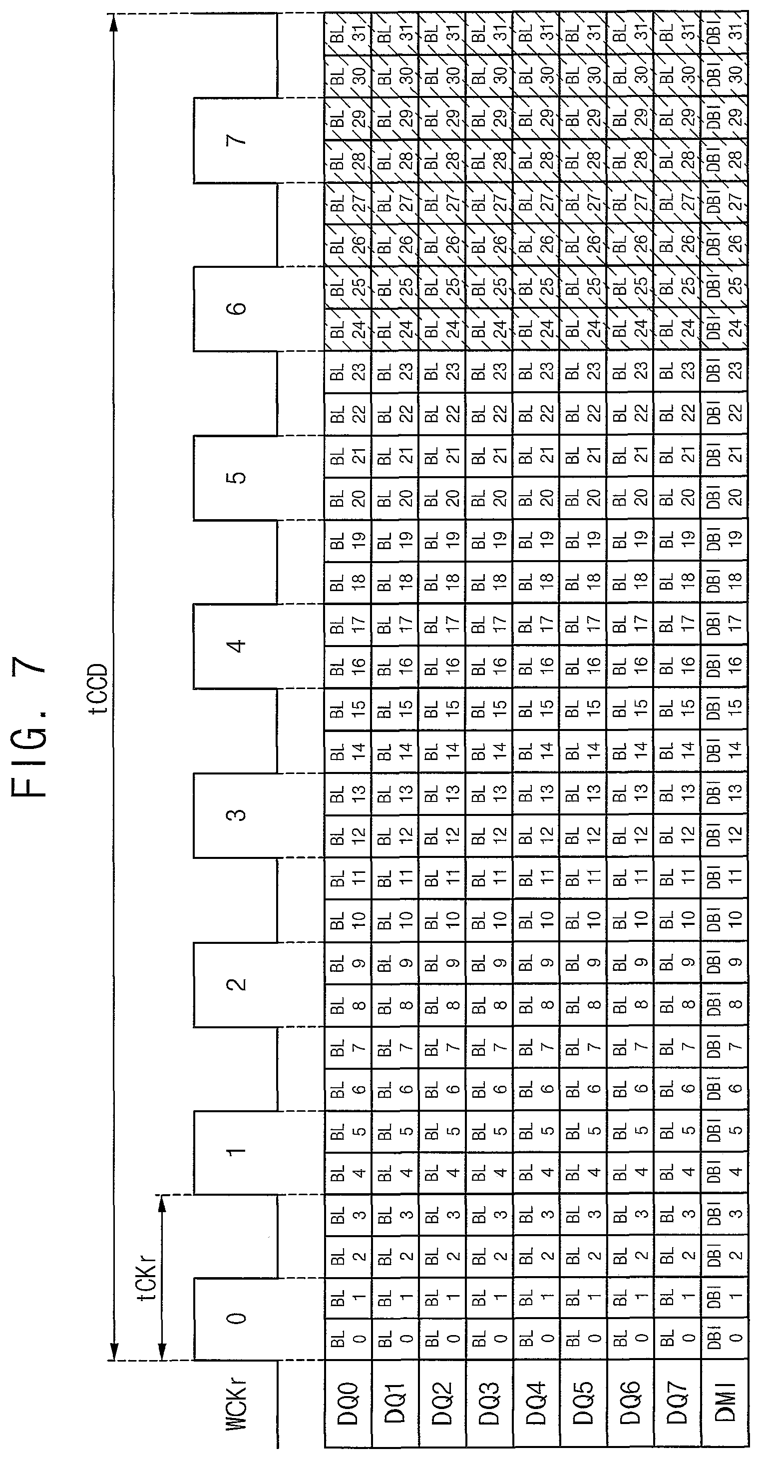 Patent US12333148 Figure 6 – Semiconductor memory devices that perform burst operations