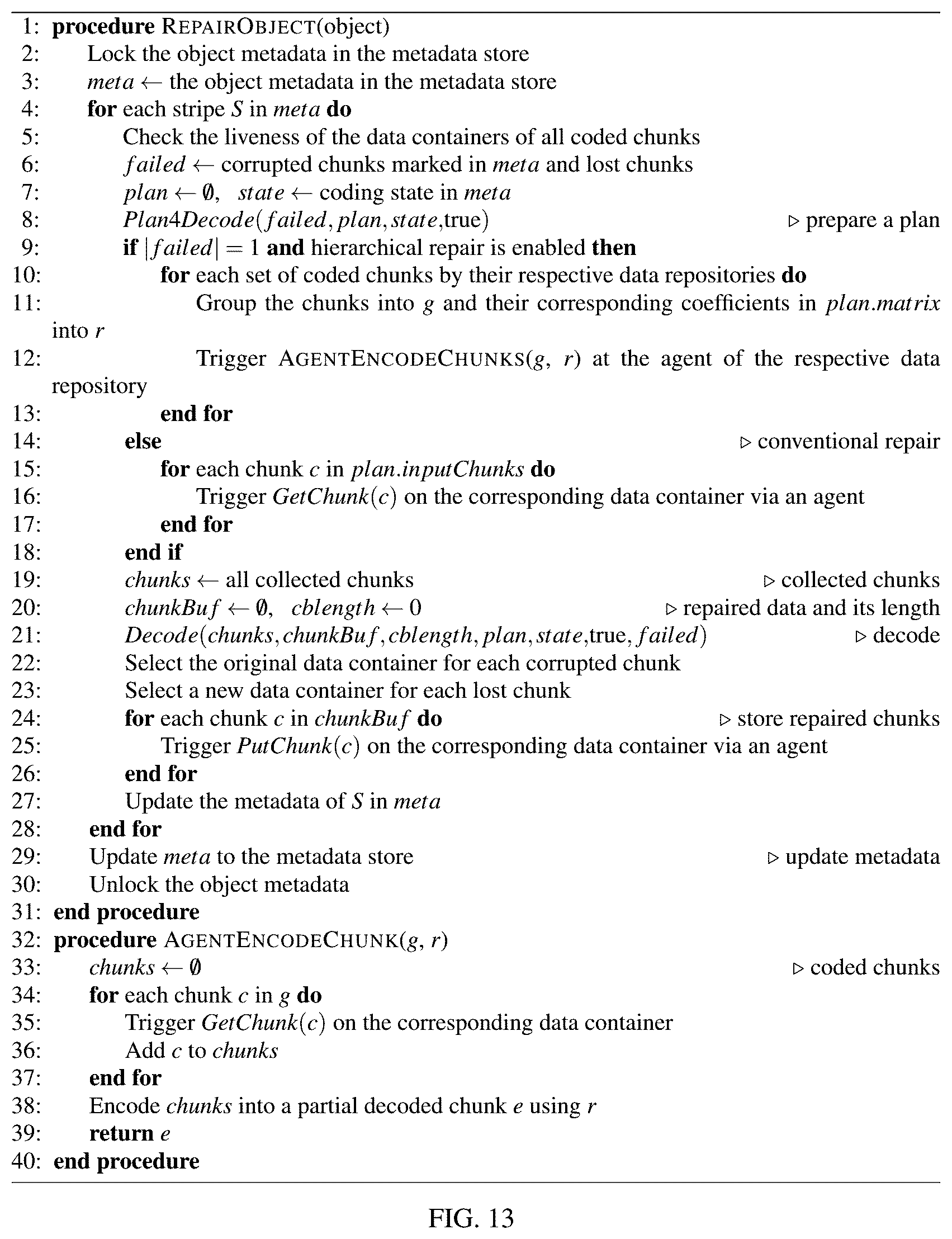 Patent US12333180 Figure 10 – Methods and apparatus for data processing and management in erasure-coded multi-cloud storage systems