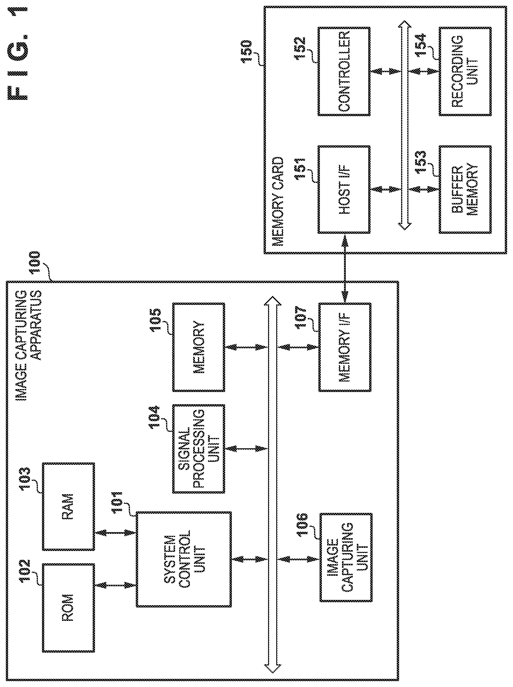 Patent US12333184 Figure 1 – Recording apparatus, recording method, storage medium, and memory card