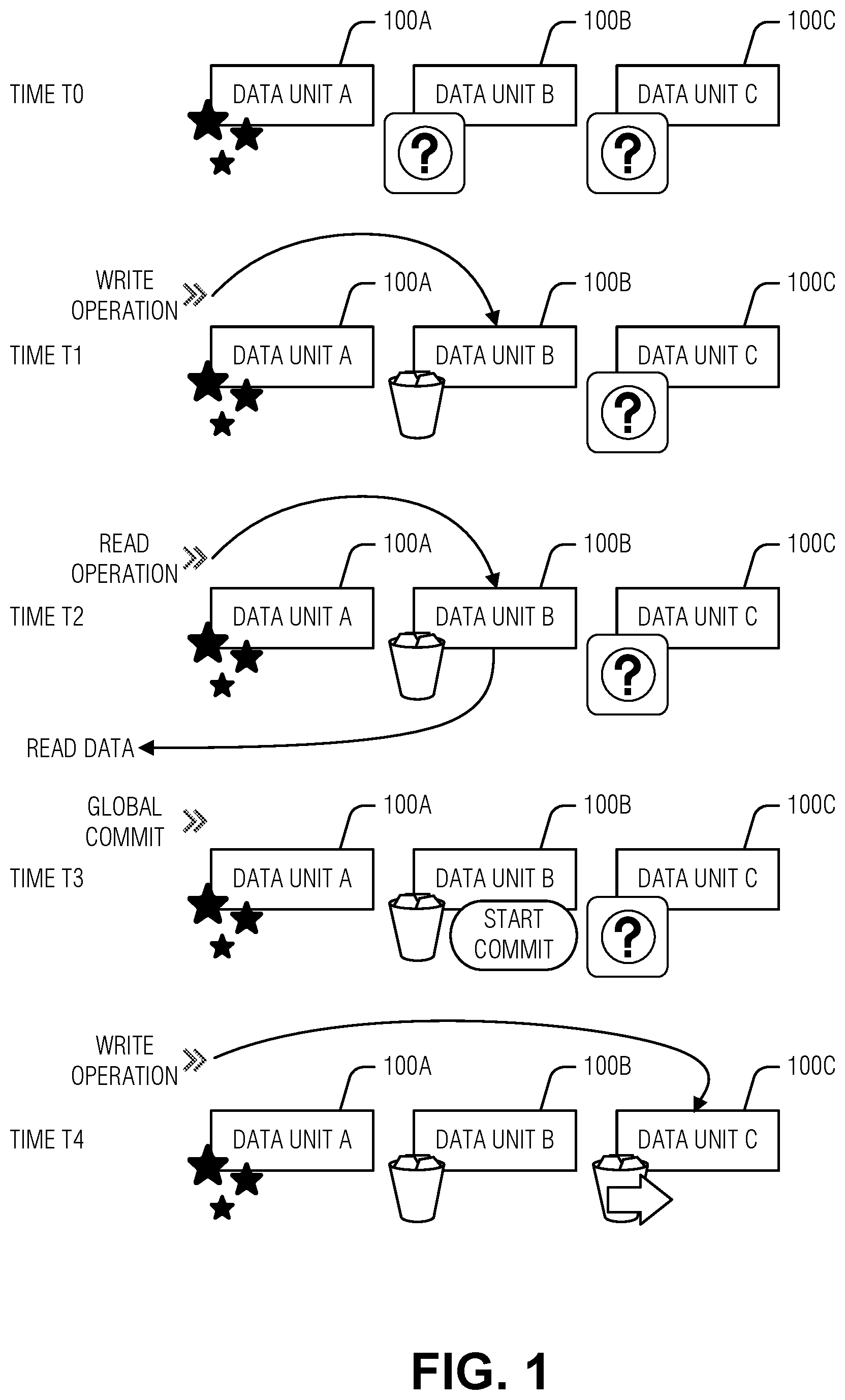 Patent US12333186 Figure 1 – Systems and methods for continuous in-memory versioning