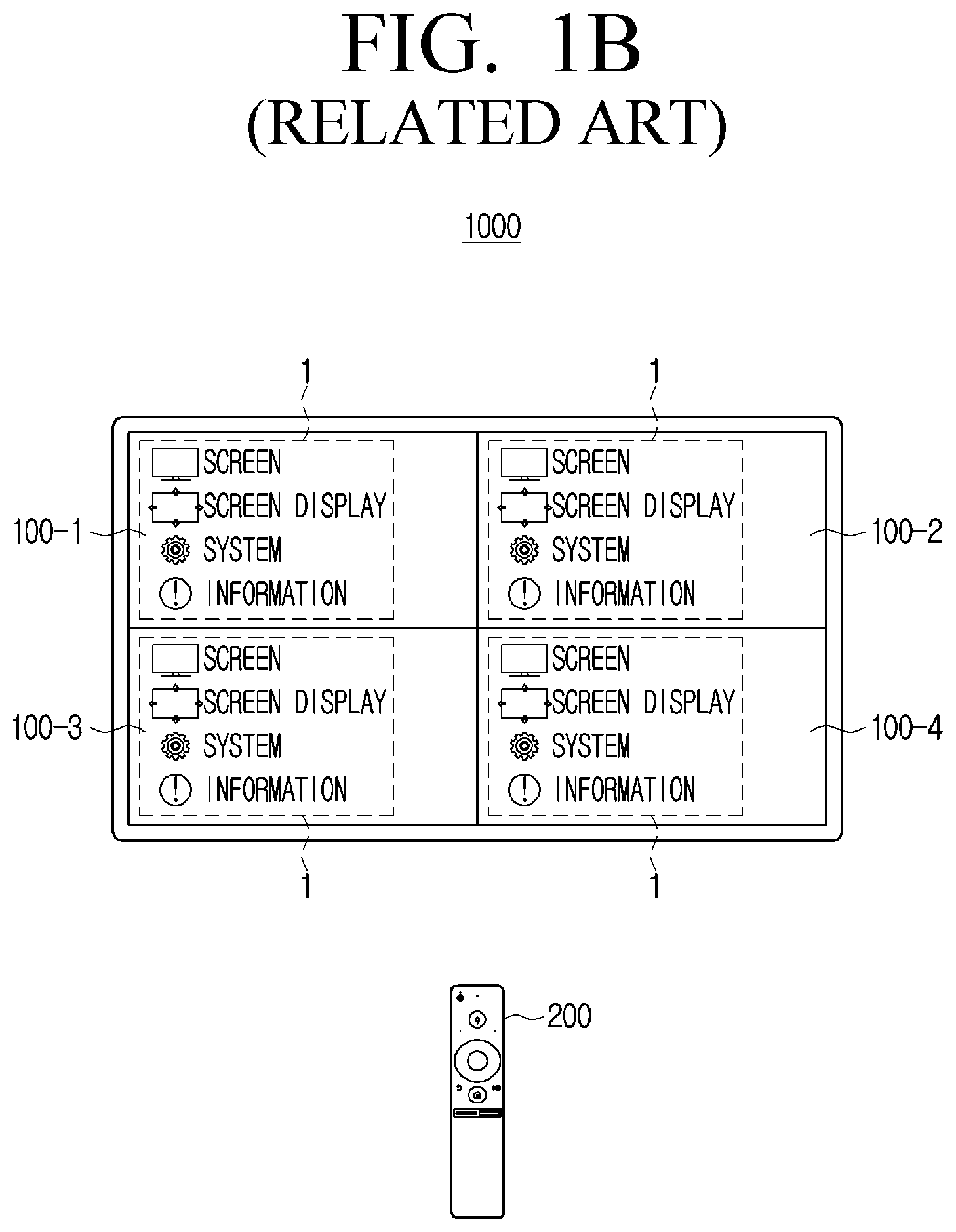 Patent US12333203 Figure 2 – Display apparatus, modular display apparatus and control method thereof