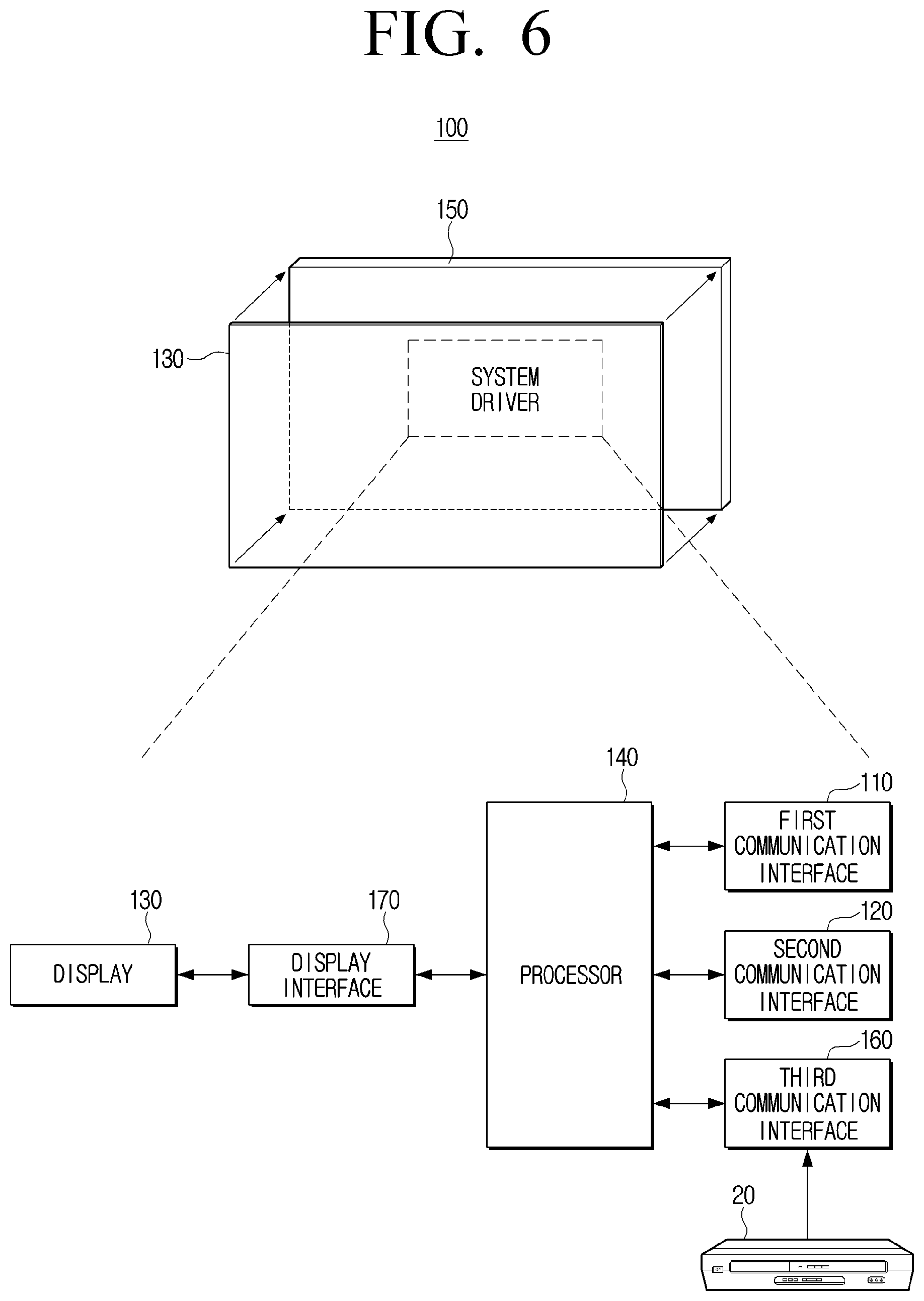 Patent US12333203 Figure 7 – Display apparatus, modular display apparatus and control method thereof