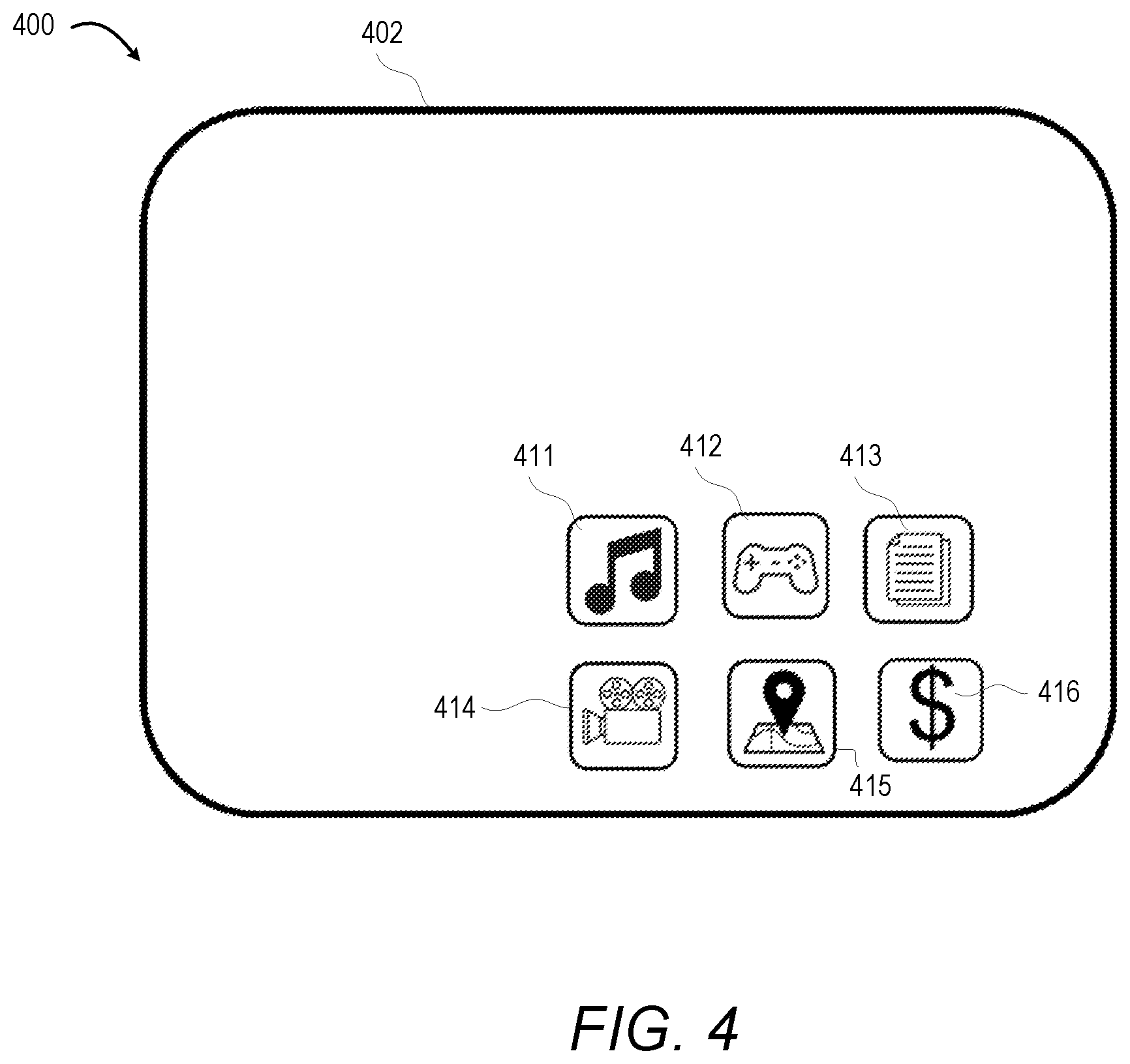 Patent US12333205 Figure 4 – Display configuration determination for connected display devices