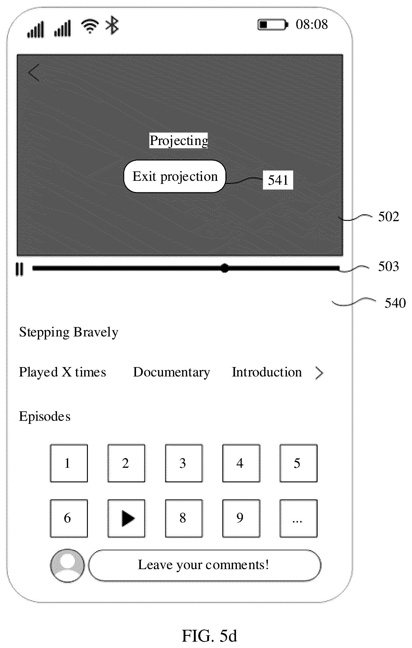 Patent US12333206 Figure 10 – Projection method and related apparatus