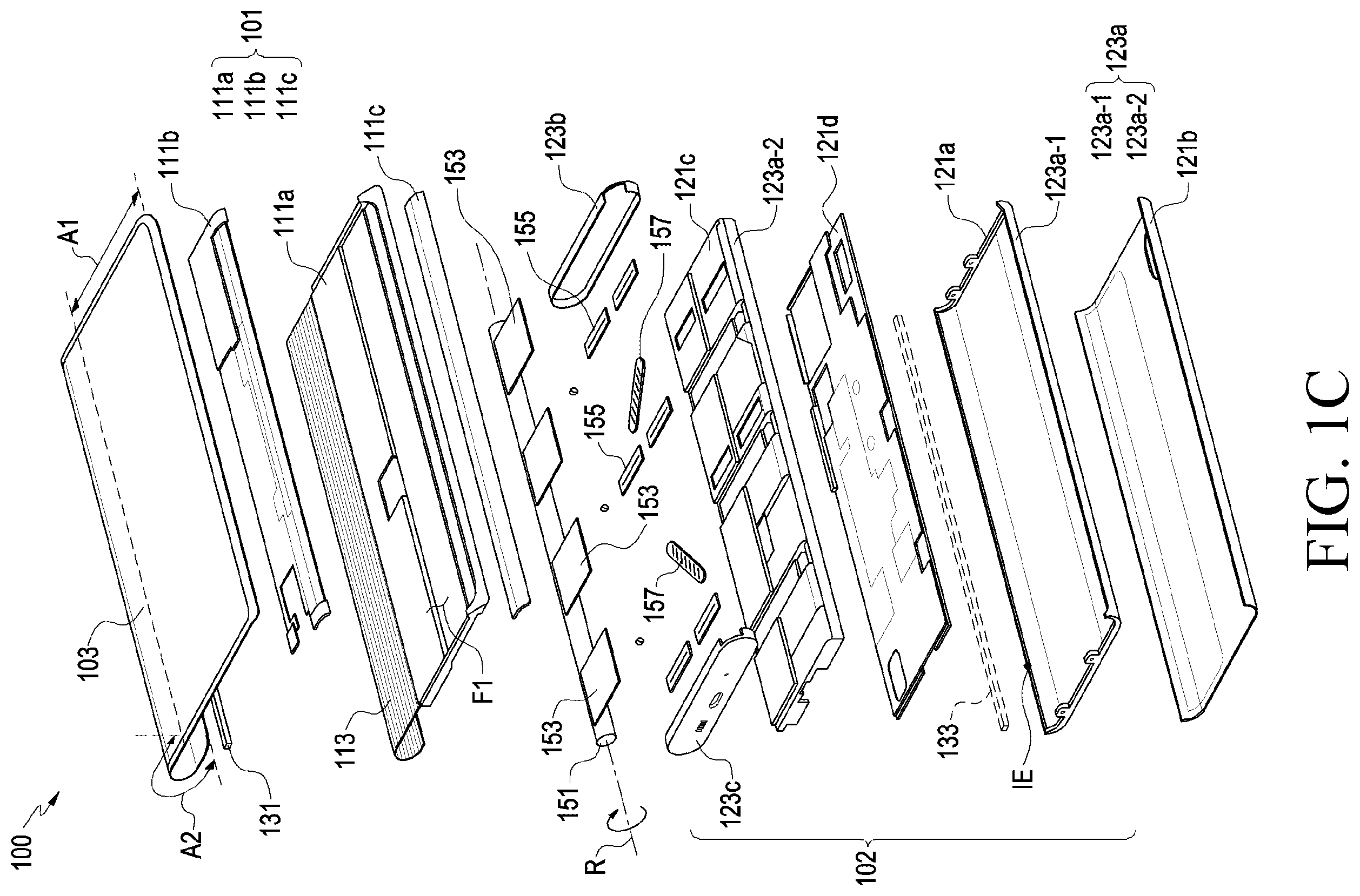 Patent US12333210 Figure 3 – Electronic device including flexible display and method for operating the same