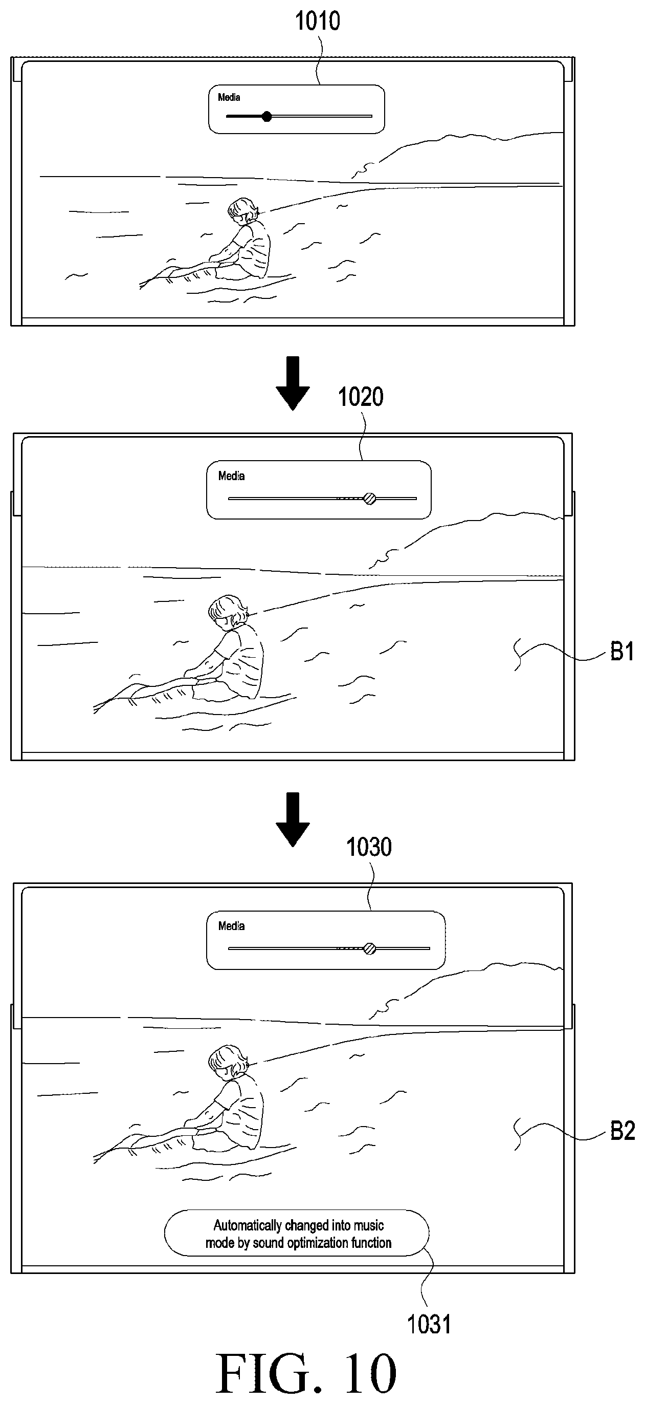 Patent US12333210 Figure 14 – Electronic device including flexible display and method for operating the same