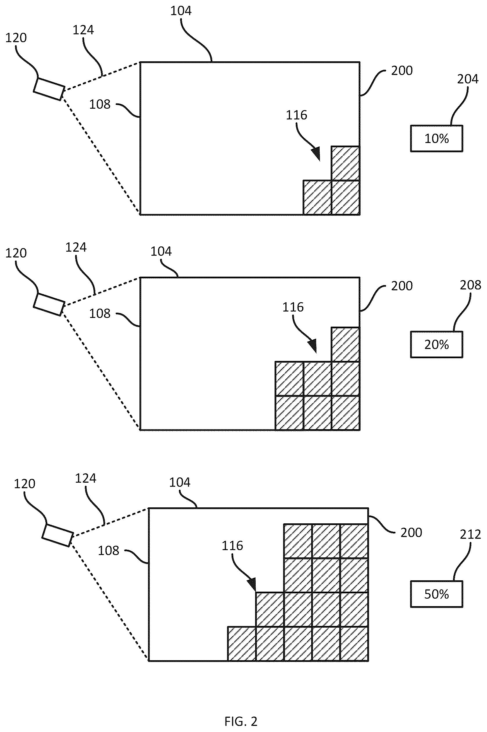 Patent US12333216 Figure 2 – Container fullness tracking method and systems