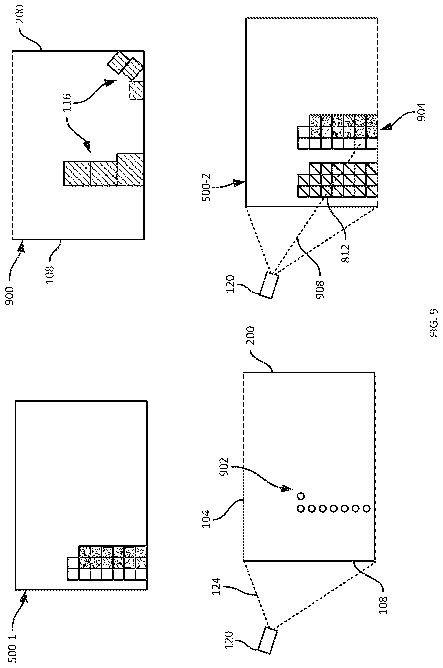 Patent US12333216 Figure 9 – Container fullness tracking method and systems