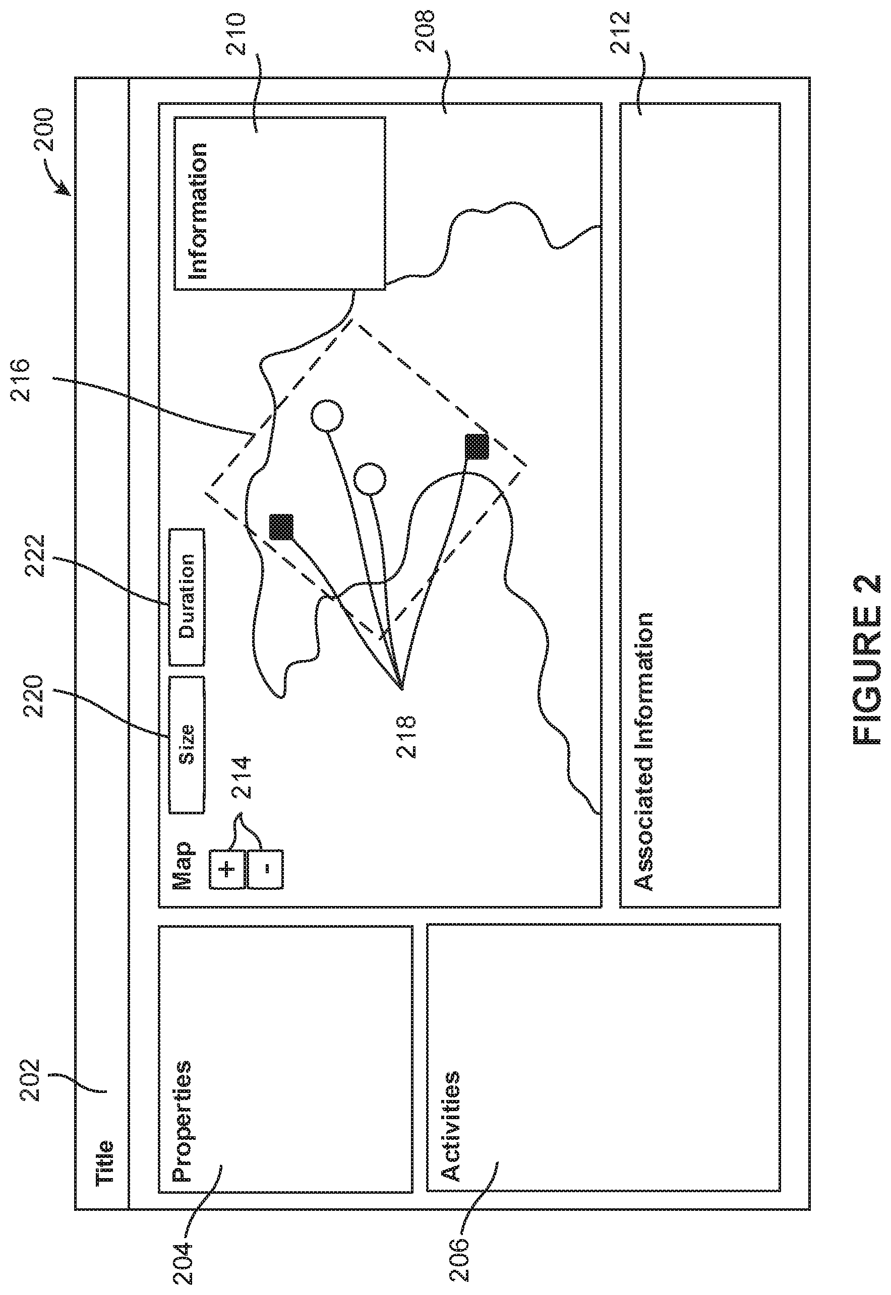 Patent US12333237 Figure 2 – Systems and methods for providing a view of geospatial information