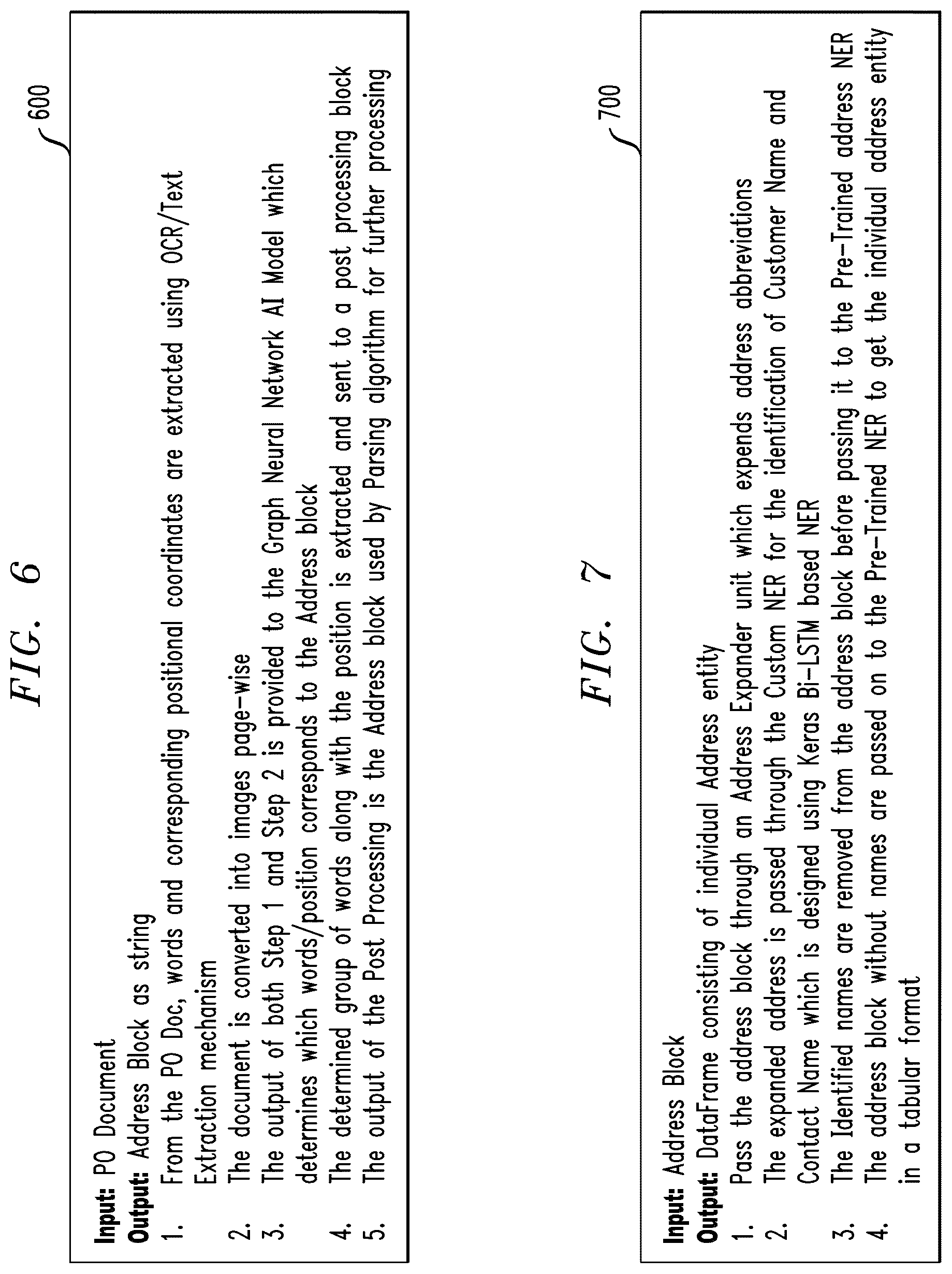 Patent US12333244 Figure 6 – Automated address data determinations using artificial intelligence techniques